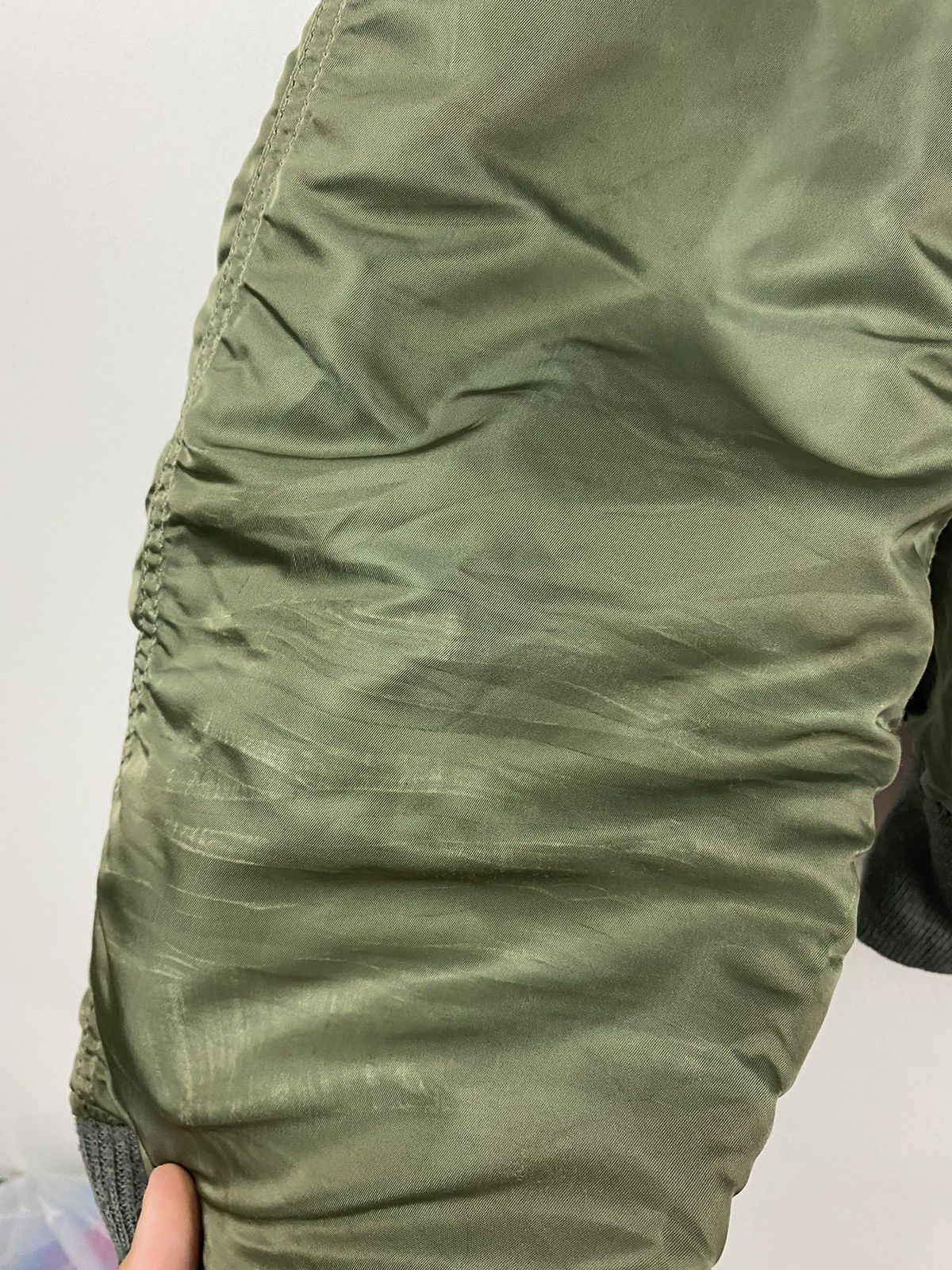 Alpha Industries × Vintage Vintage Alpha Military Flight Jacket Size US L / EU 52-54 / 3 - 5 Thumbnail