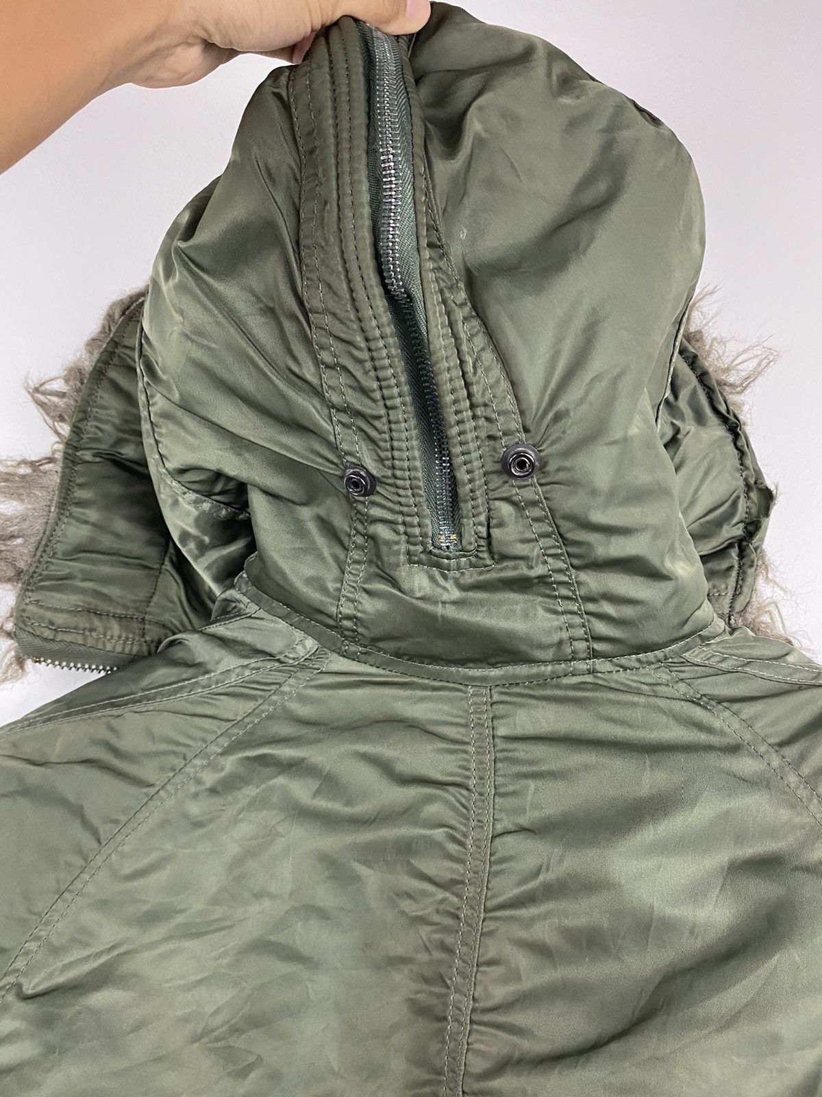 Alpha Industries × Vintage Vintage Alpha Military Flight Jacket Size US L / EU 52-54 / 3 - 20 Thumbnail