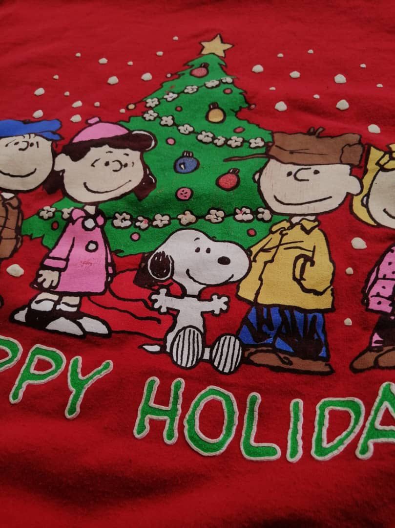 Peanuts × Vintage Peanuts Snoopy Christmas Sweatshirt Size US L / EU 52-54 / 3 - 2 Thumbnail