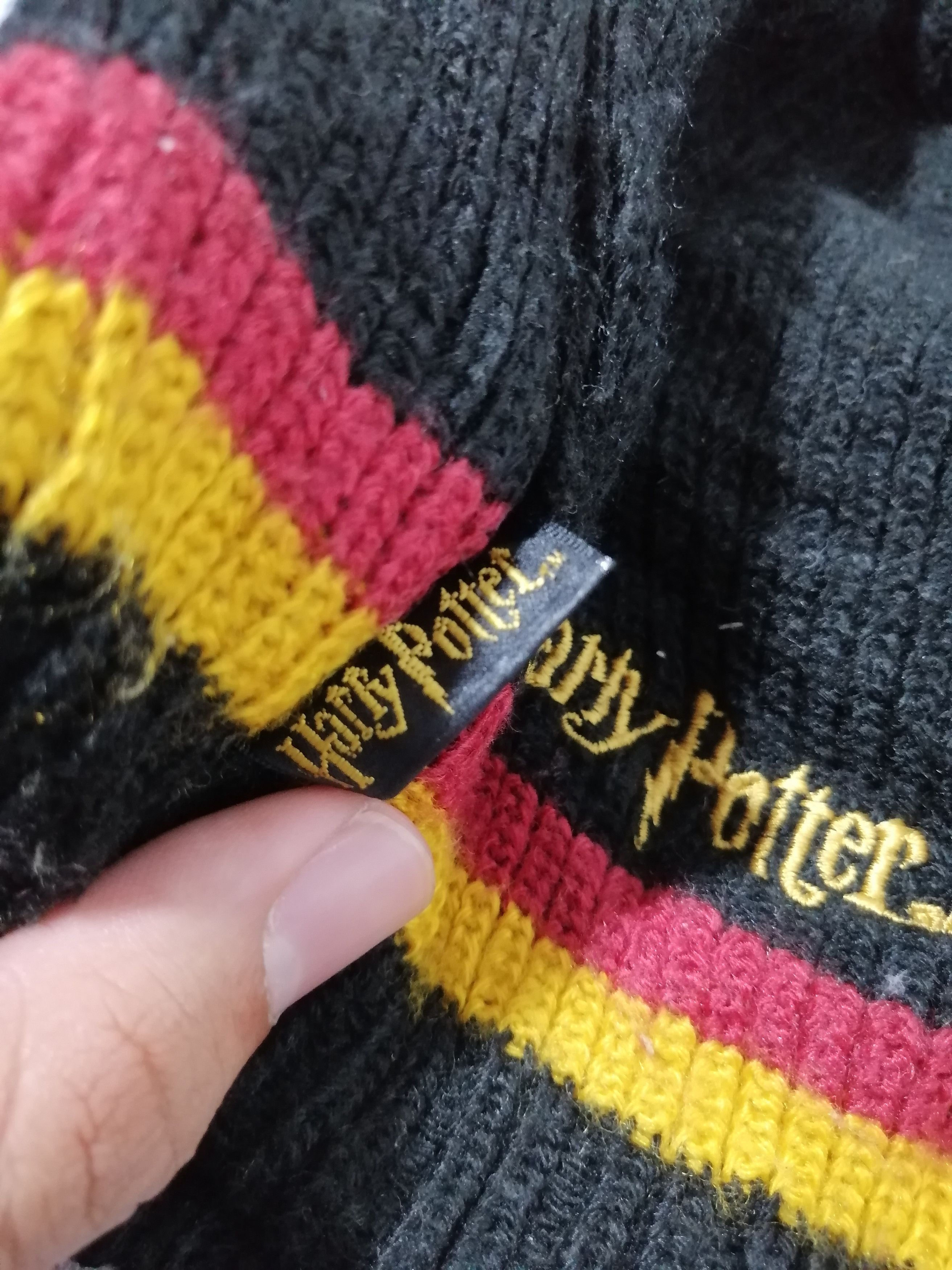 Japanese Brand × Warner Bros Harry Potter Embroided Beanie Hat Size ONE SIZE - 6 Thumbnail