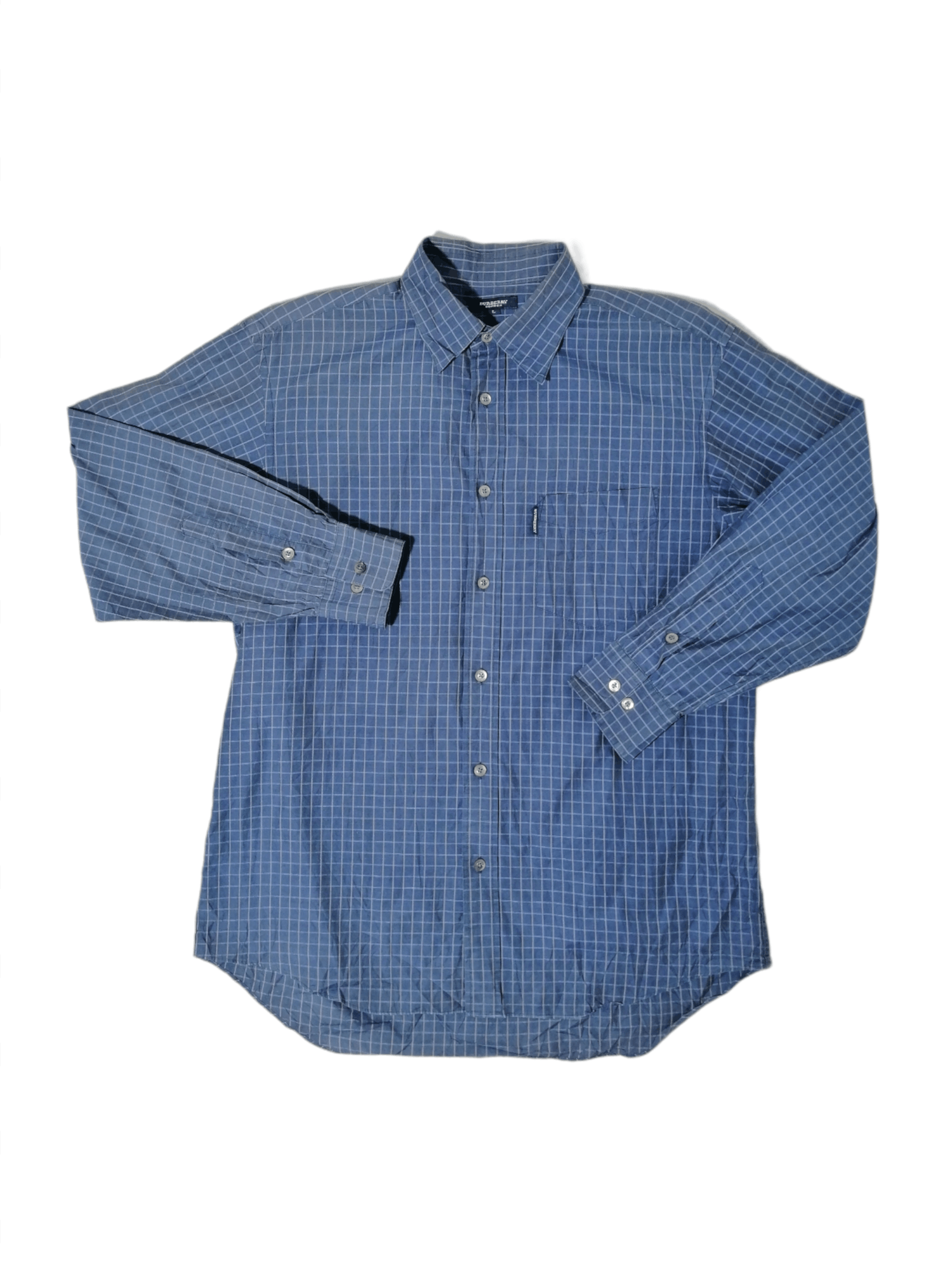 Burberry Burberry Longsleeve Button Downs Shirt Size US L / EU 52-54 / 3 - 1 Thumbnail