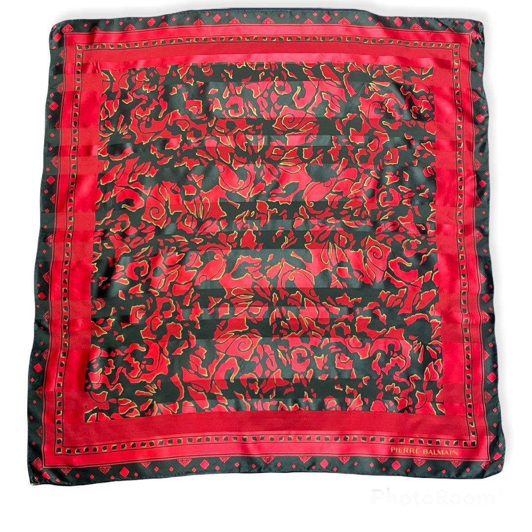 Other × Pierre Balmain × Vintage Pierre Balmain Silk Scarf Size ONE SIZE - 1 Thumbnail
