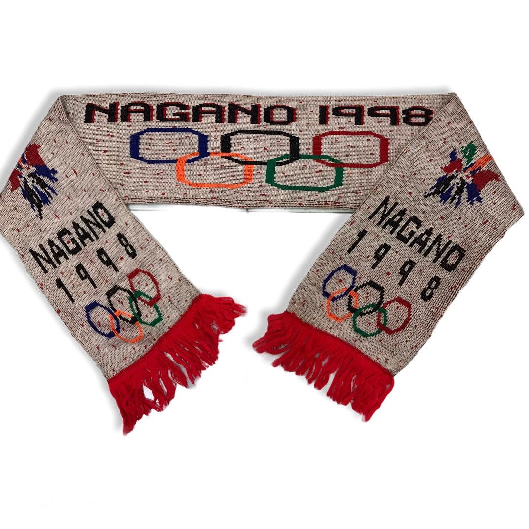 Other × Vintage Nagano Olympic 1998 Muffler Size ONE SIZE - 2 Thumbnail