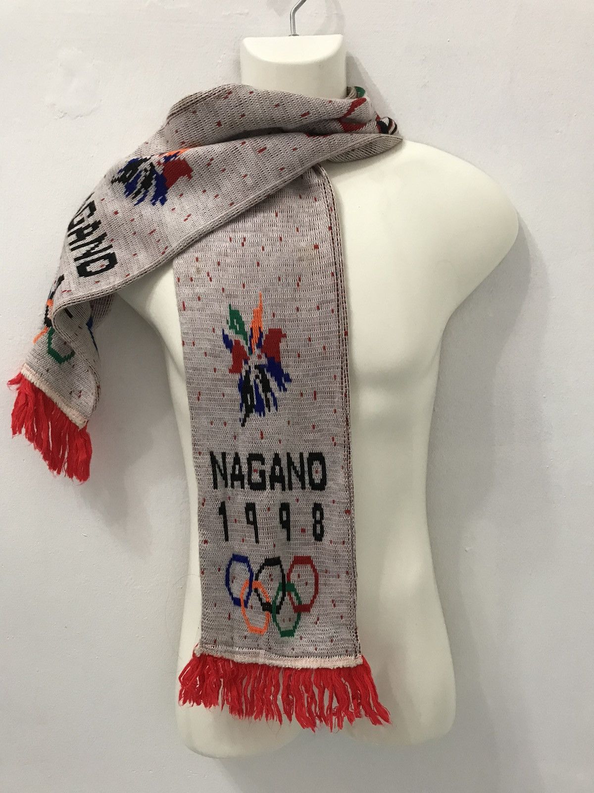 Other × Vintage Nagano Olympic 1998 Muffler Size ONE SIZE - 3 Thumbnail