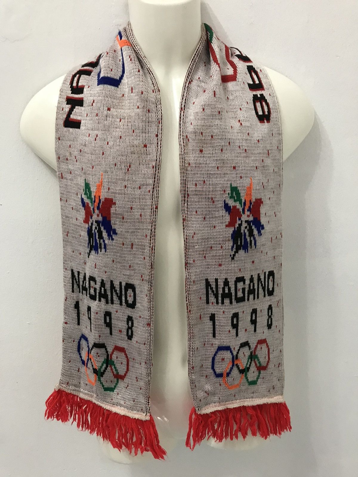 Other × Vintage Nagano Olympic 1998 Muffler Size ONE SIZE - 4 Thumbnail
