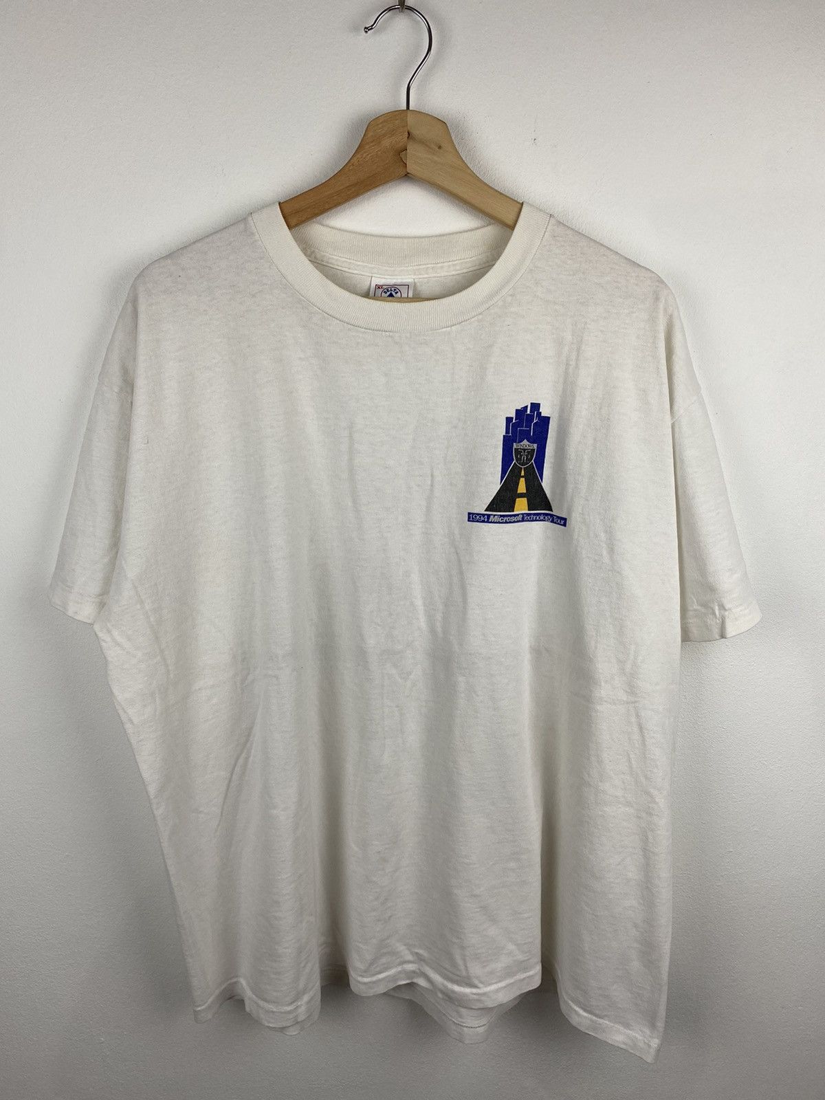 Microsoft × Vintage Vintage 90s Microsoft Technology Tour Size US XL / EU 56 / 4 - 2 Thumbnail