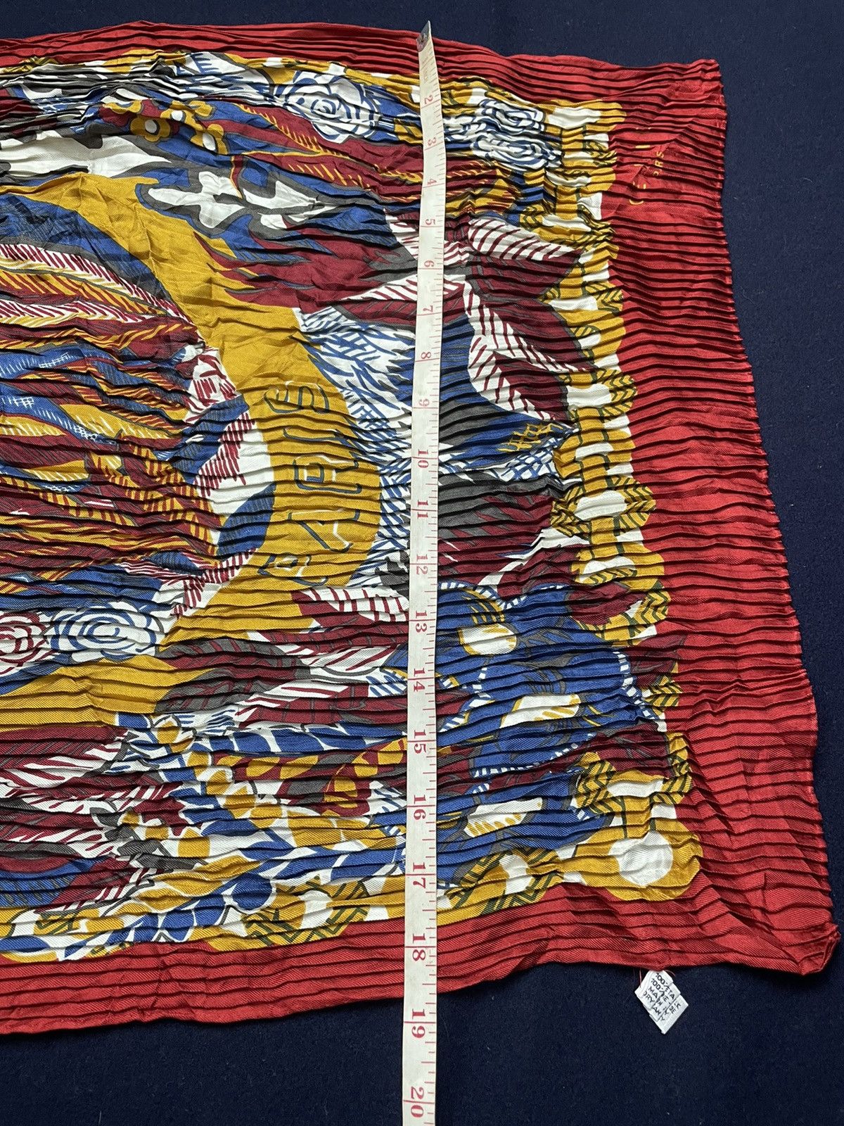 Celine × Other × Vintage Pleated Celine Silk Scarf Size ONE SIZE - 2 Thumbnail