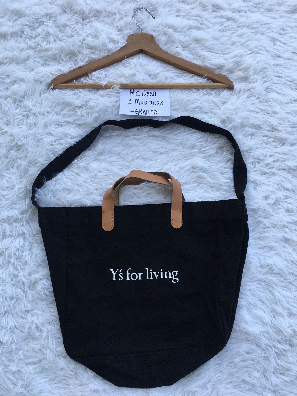 Yohji Yamamoto Rare Vintage Y's For Living Tote Bag | Grailed