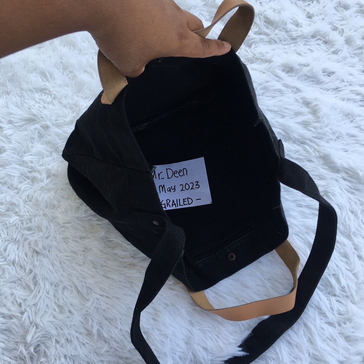 Yohji Yamamoto Rare Vintage Y’s For Living Tote Bag Size ONE SIZE - 6 Thumbnail