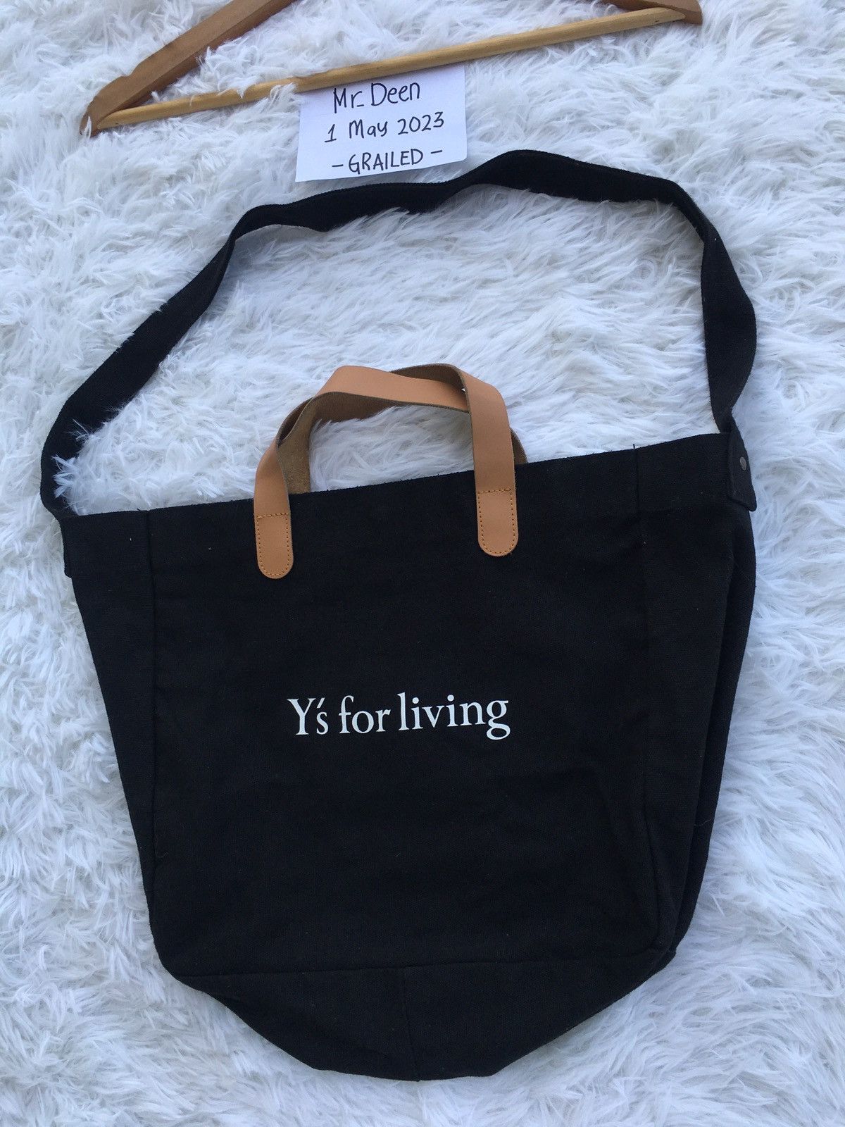 Yohji Yamamoto Rare Vintage Y’s For Living Tote Bag Size ONE SIZE - 4 Thumbnail