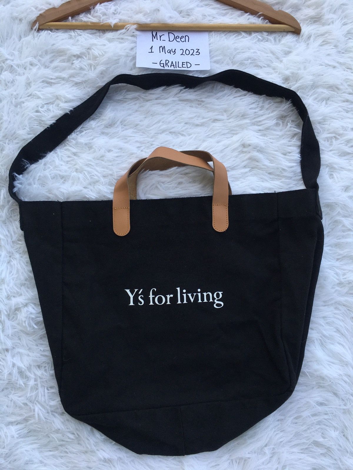 Yohji Yamamoto Rare Vintage Y’s For Living Tote Bag Size ONE SIZE - 2 Thumbnail