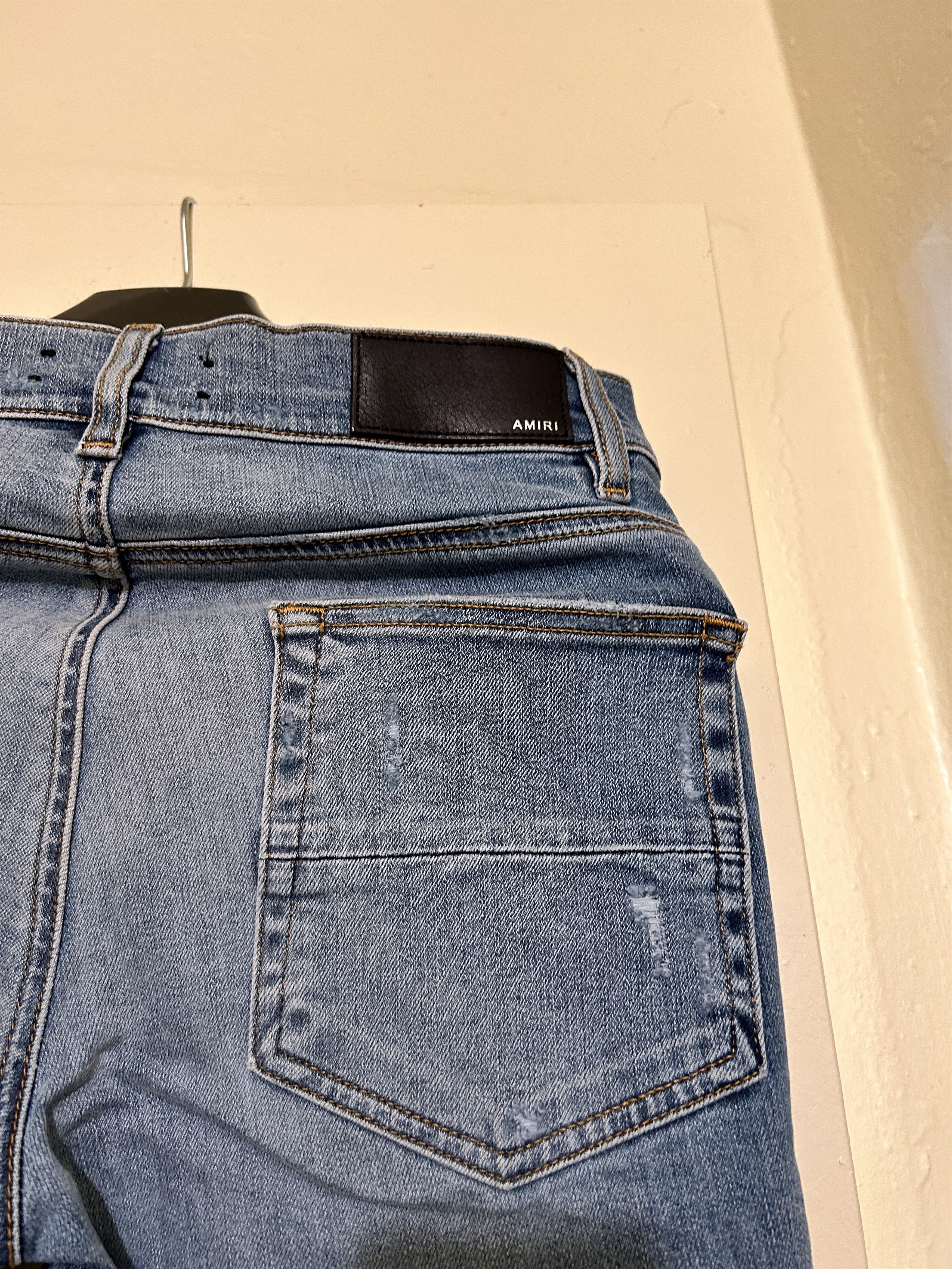 Amiri amiri japanese repair rosebowl jeans patchwork Size US 30 / EU 46 - 7 Thumbnail