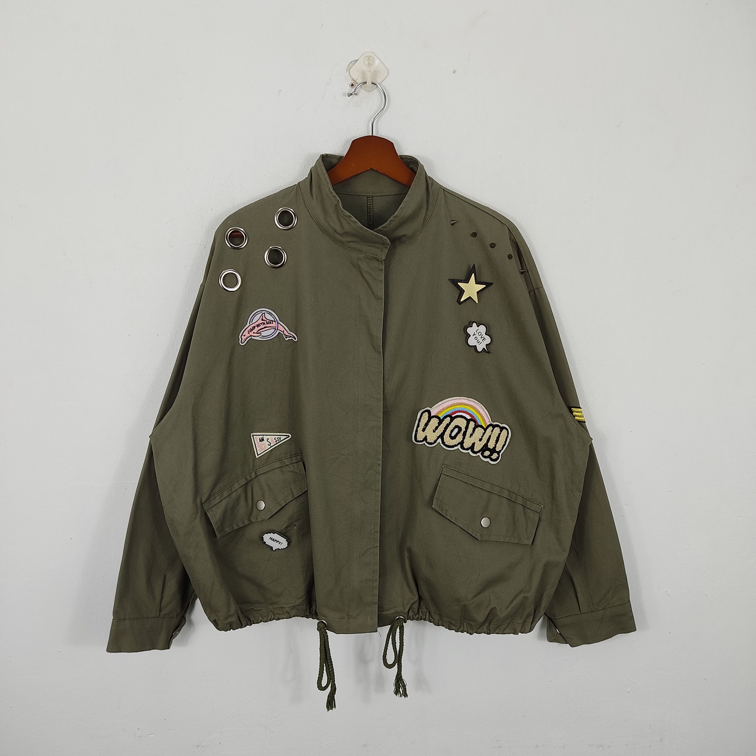 Vintage Vintage Patches Custom Jacket Size US XL / EU 56 / 4 - 1 Thumbnail