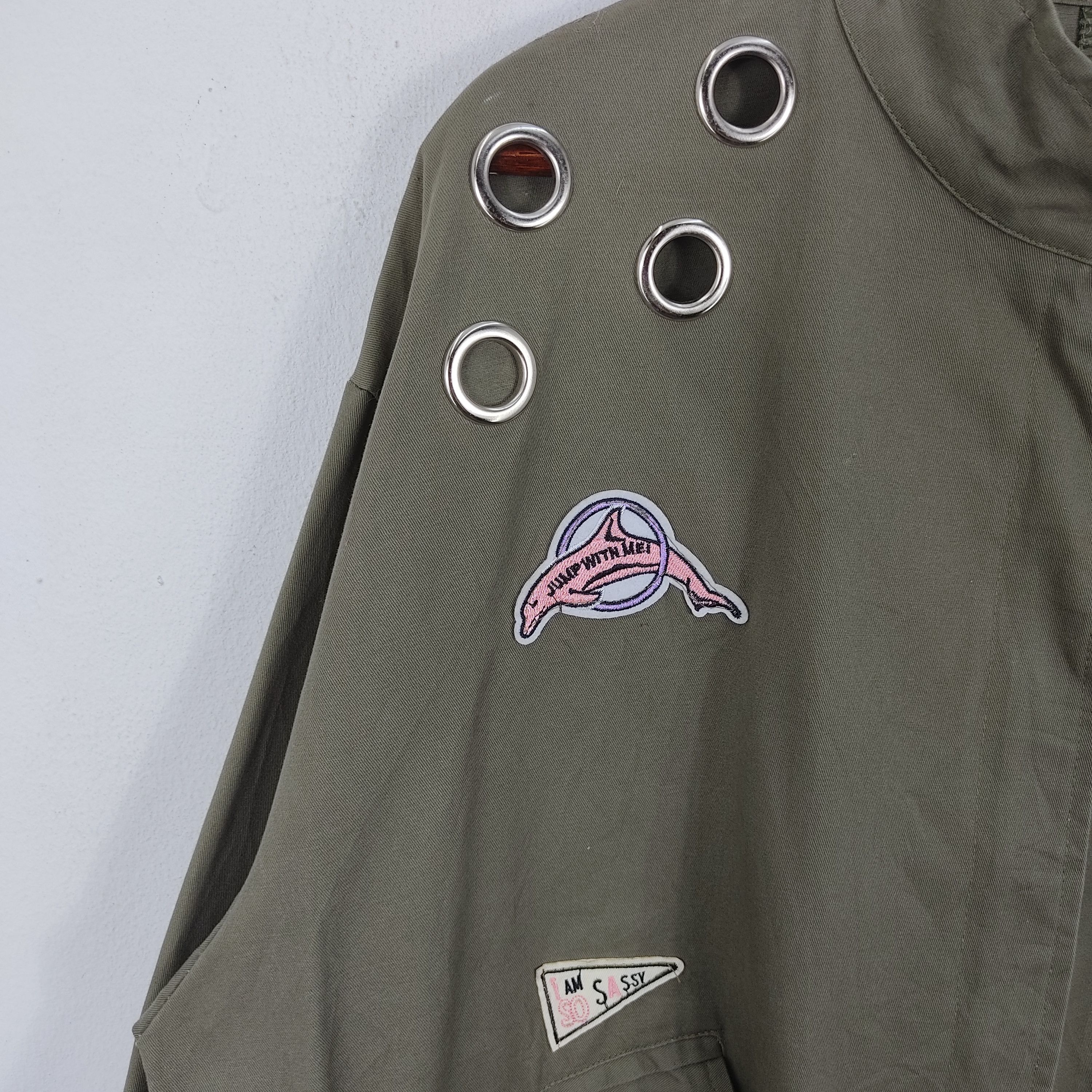 Vintage Vintage Patches Custom Jacket Size US XL / EU 56 / 4 - 4 Thumbnail