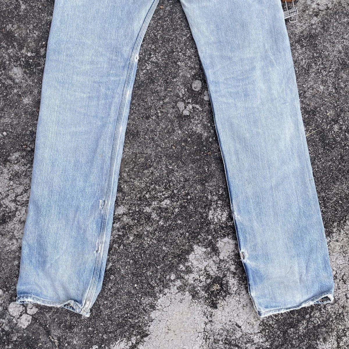 Johnbull Vintage John Bull Buckle Distressed Denim Jeans Size US 29 - 10 Thumbnail