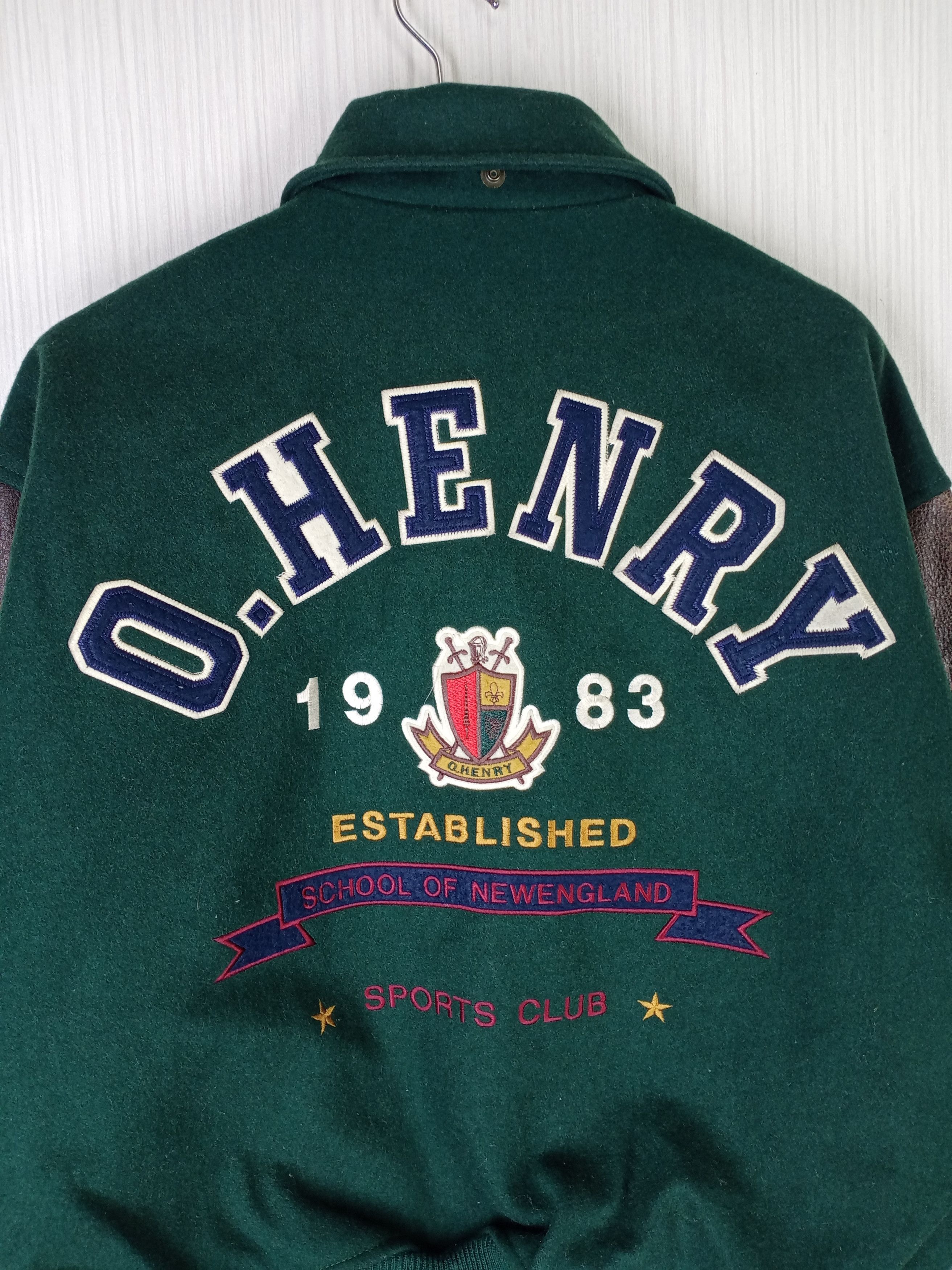 Japanese Brand Rare Vintage O.Henry Established 1983 Varsity Jacket Size US L / EU 52-54 / 3 - 6 Thumbnail