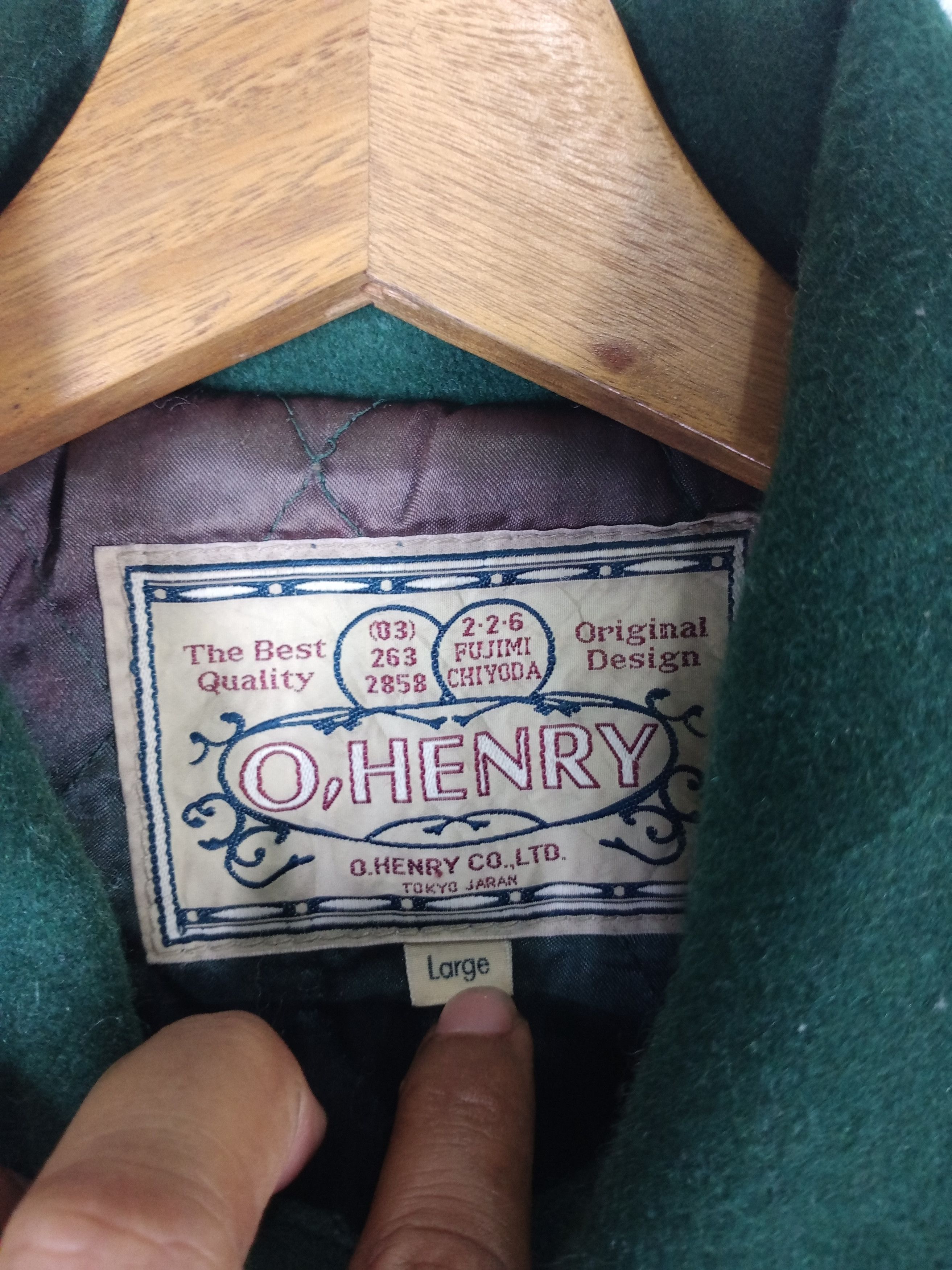 Japanese Brand Rare Vintage O.Henry Established 1983 Varsity Jacket Size US L / EU 52-54 / 3 - 7 Thumbnail