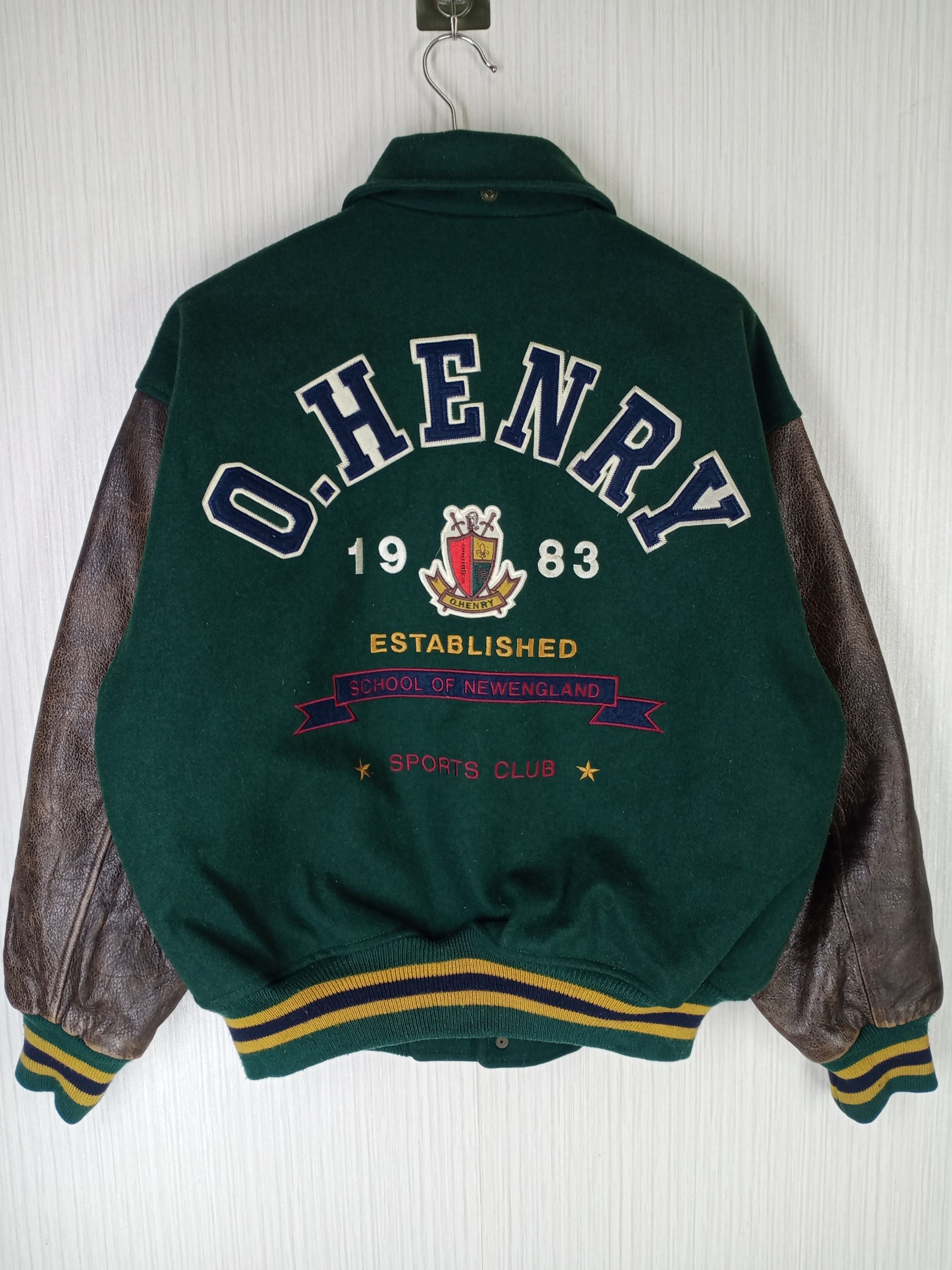 Japanese Brand Rare Vintage O.Henry Established 1983 Varsity Jacket Size US L / EU 52-54 / 3 - 1 Thumbnail