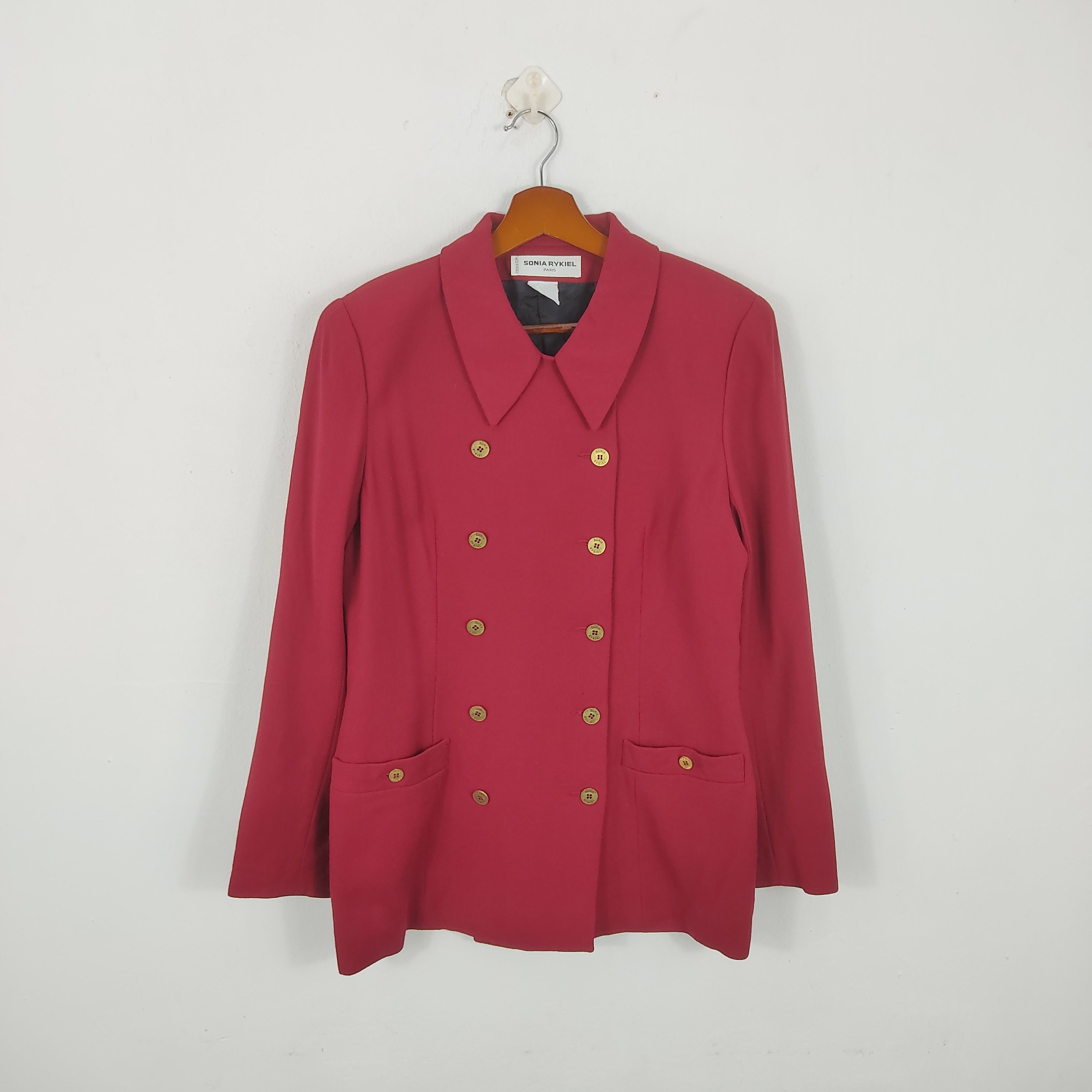 Vintage Sonia Rykiel Paris Wool Coat