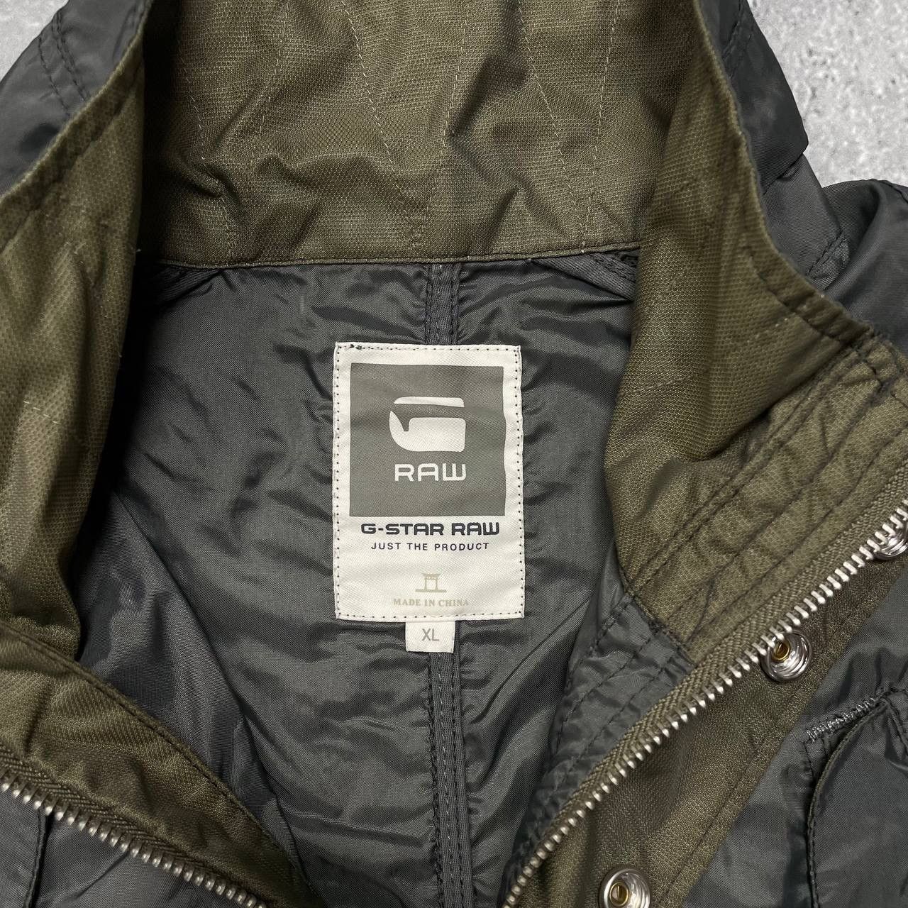 G-Star G-Star Raw Benin Myrow Overshirt Light Jacket Green Size XL Size US XL / EU 56 / 4 - 4 Thumbnail