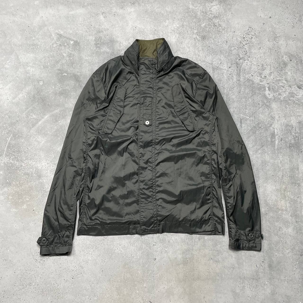 G-Star G-Star Raw Benin Myrow Overshirt Light Jacket Green Size XL Size US XL / EU 56 / 4 - 1 Thumbnail
