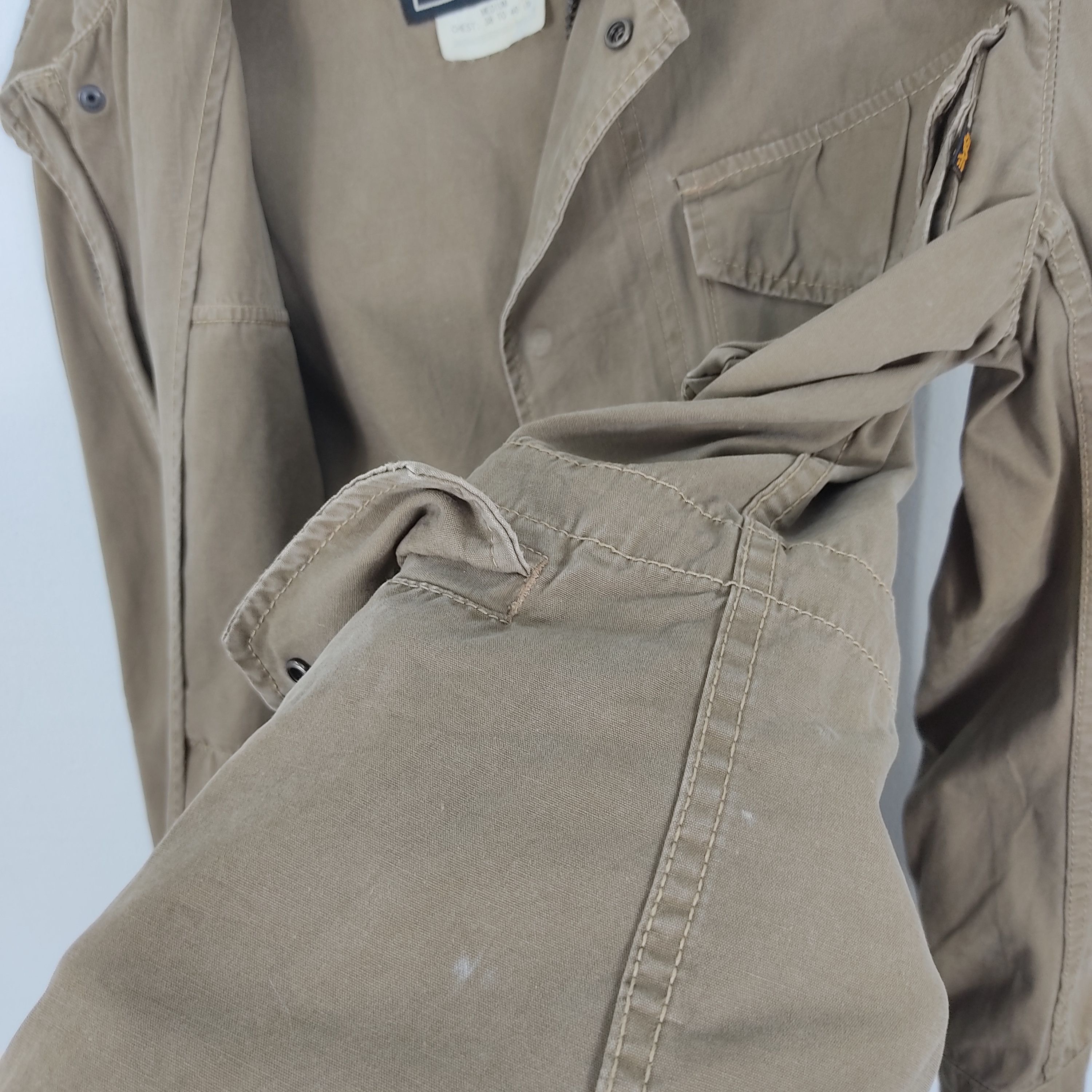 Alpha Industries × Vintage Vintage Alpha Industries Tactical Jacket Size US M / EU 48-50 / 2 - 8 Thumbnail