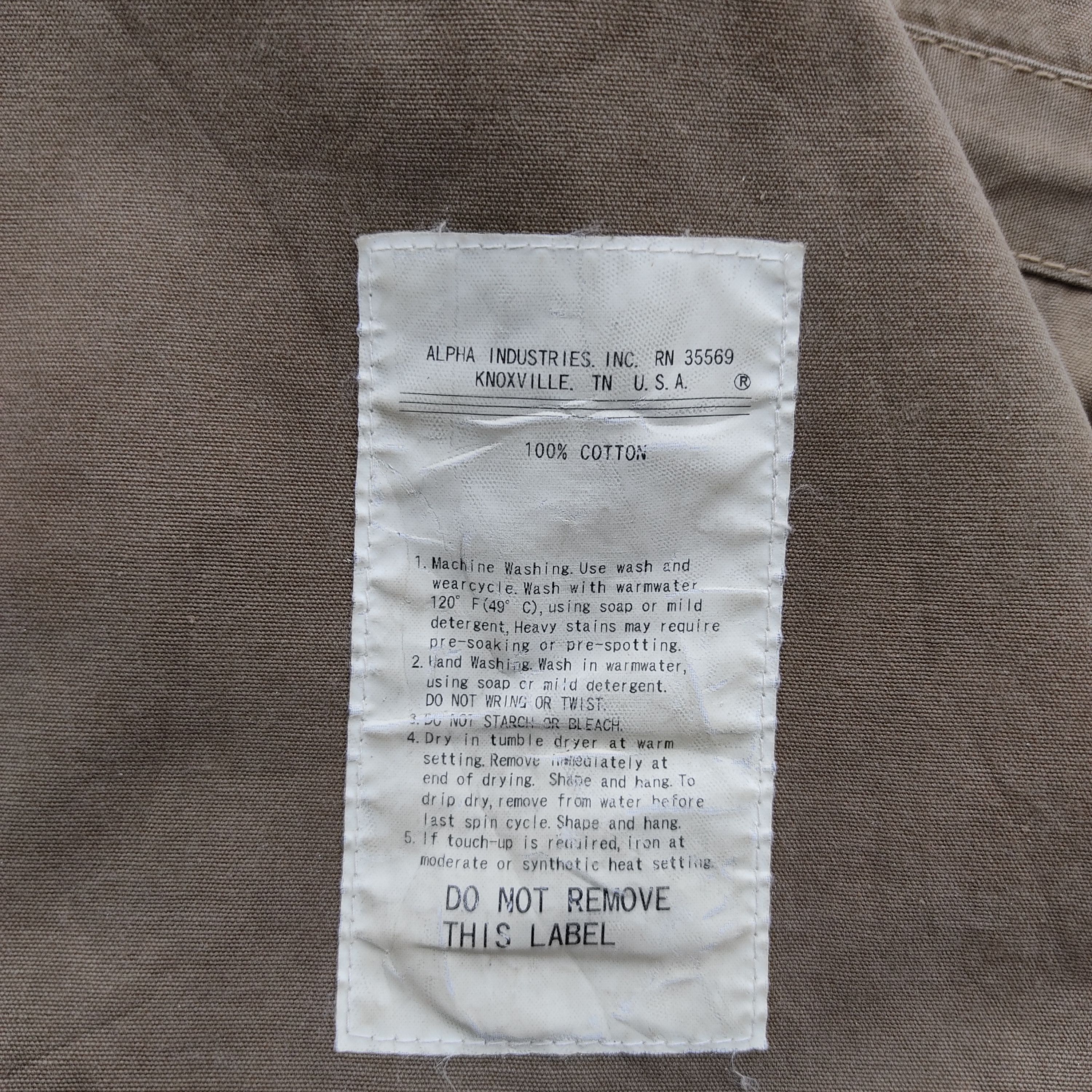 Alpha Industries × Vintage Vintage Alpha Industries Tactical Jacket Size US M / EU 48-50 / 2 - 12 Thumbnail
