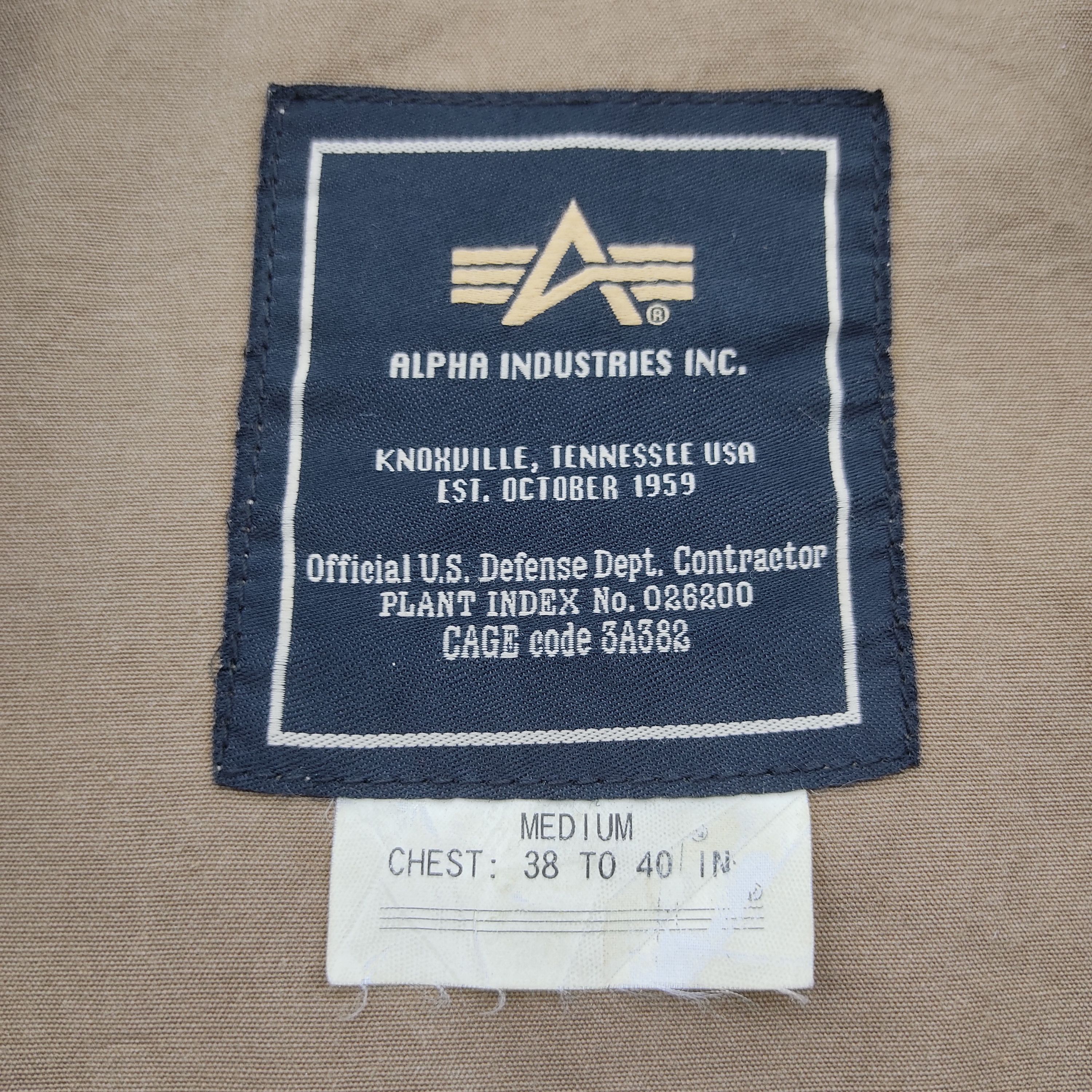 Alpha Industries × Vintage Vintage Alpha Industries Tactical Jacket Size US M / EU 48-50 / 2 - 9 Thumbnail