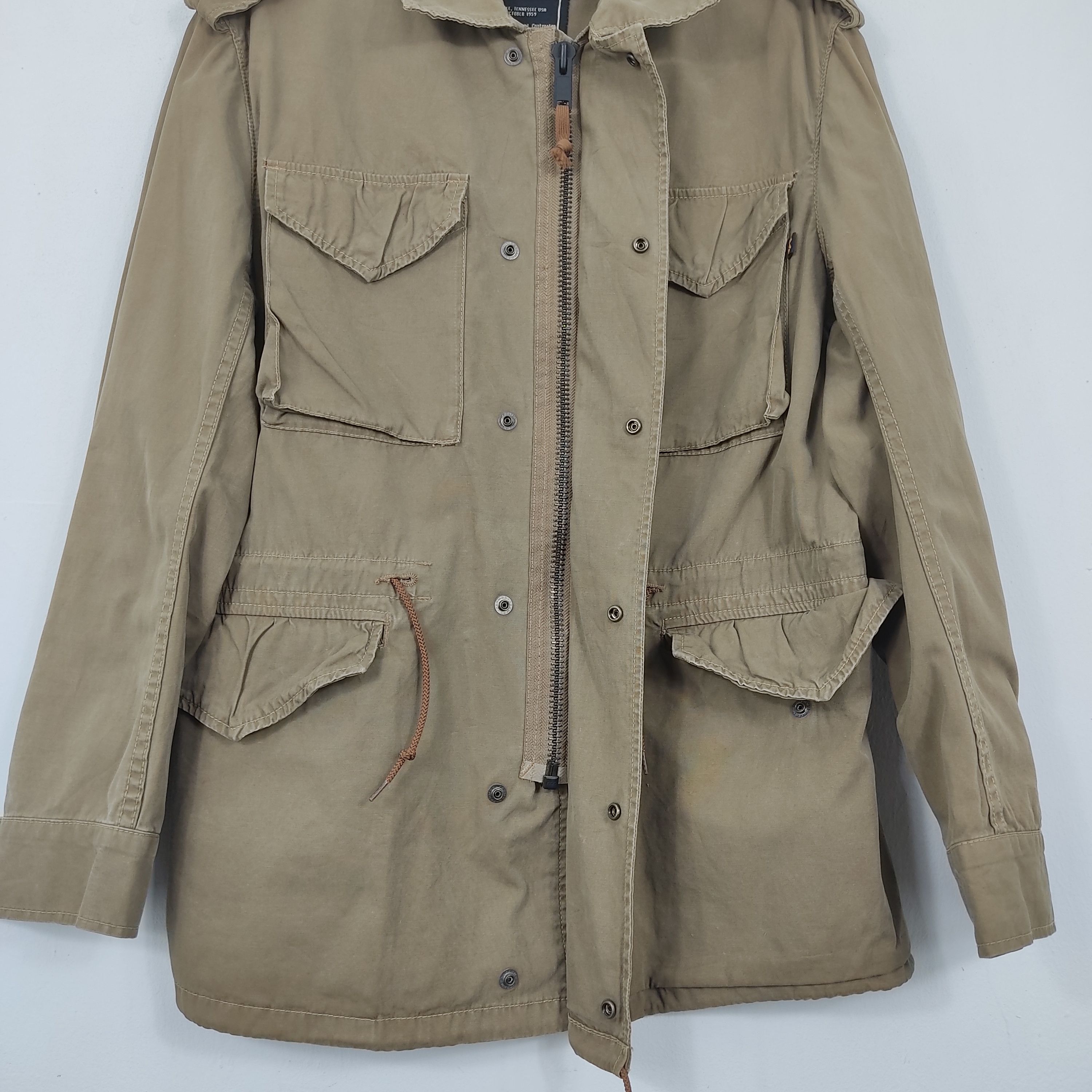 Alpha Industries × Vintage Vintage Alpha Industries Tactical Jacket Size US M / EU 48-50 / 2 - 6 Thumbnail