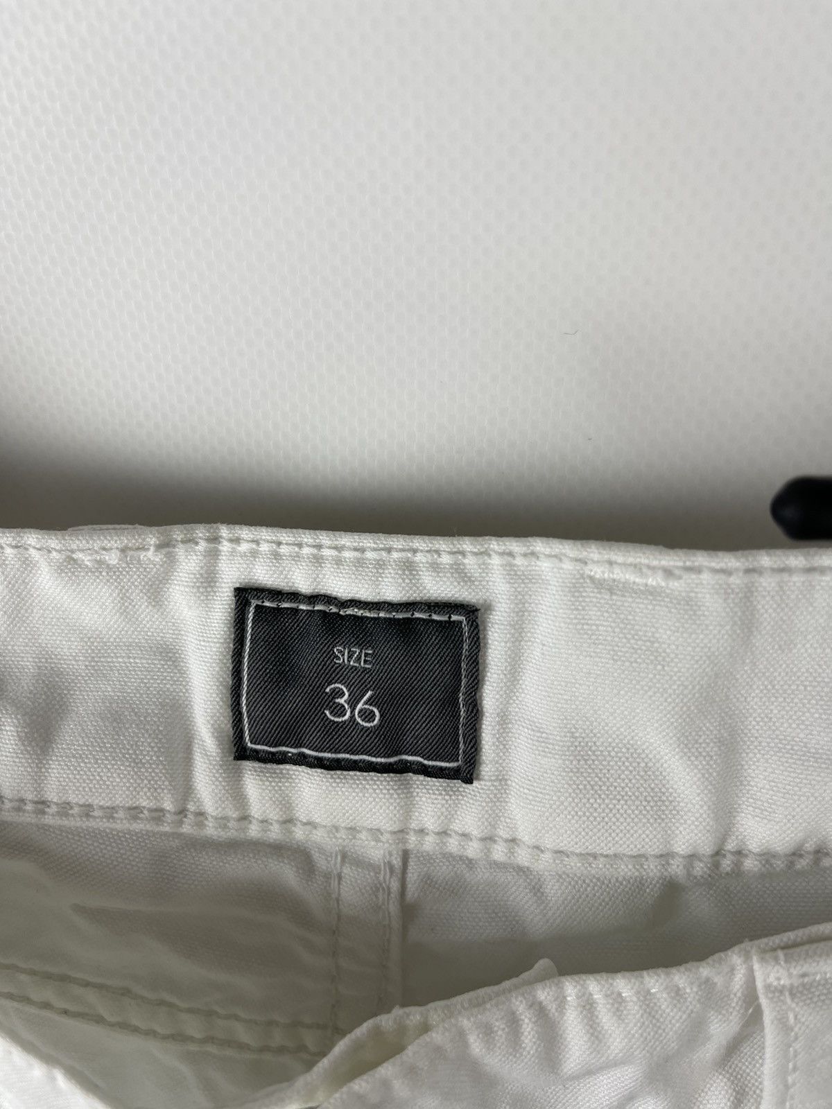 Ermenegildo Zegna ZZegna Slim fit white linen cotton chino casual pants Size US 36 / EU 52 - 8 Thumbnail