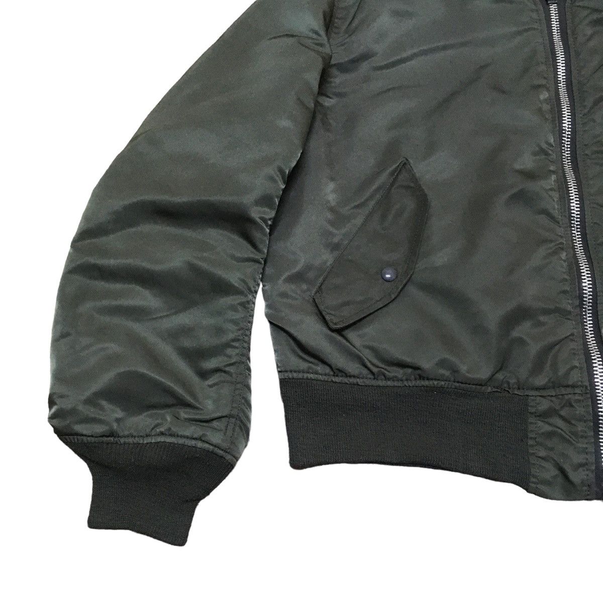 Alpha Industries × Vintage Vintage Alpha Industries Bomber Ma-1 Flying Jacket 1980s Size US XL / EU 56 / 4 - 3 Thumbnail