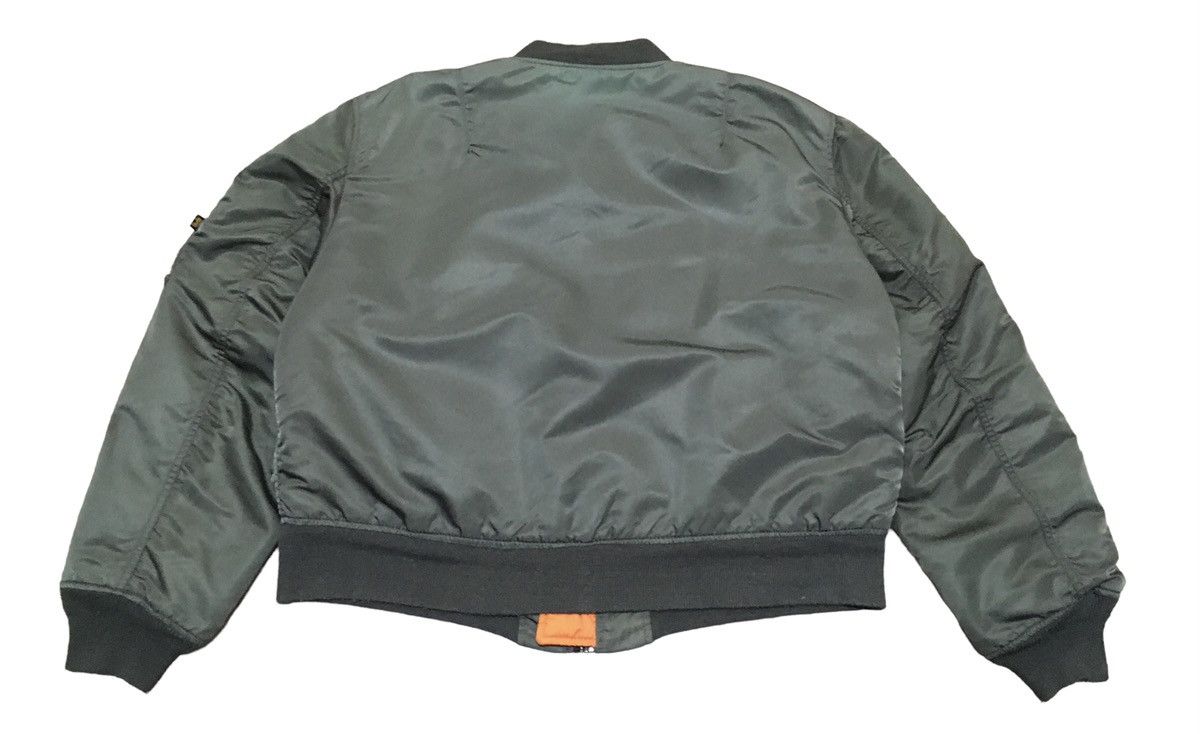 Alpha Industries × Vintage Vintage Alpha Industries Bomber Ma-1 Flying Jacket 1980s Size US XL / EU 56 / 4 - 2 Thumbnail