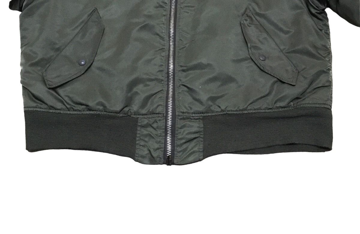 Alpha Industries × Vintage Vintage Alpha Industries Bomber Ma-1 Flying Jacket 1980s Size US XL / EU 56 / 4 - 5 Thumbnail