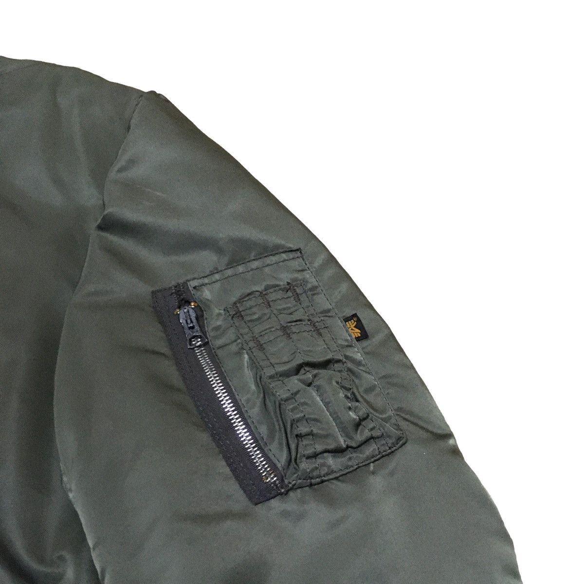Alpha Industries × Vintage Vintage Alpha Industries Bomber Ma-1 Flying Jacket 1980s Size US XL / EU 56 / 4 - 6 Thumbnail