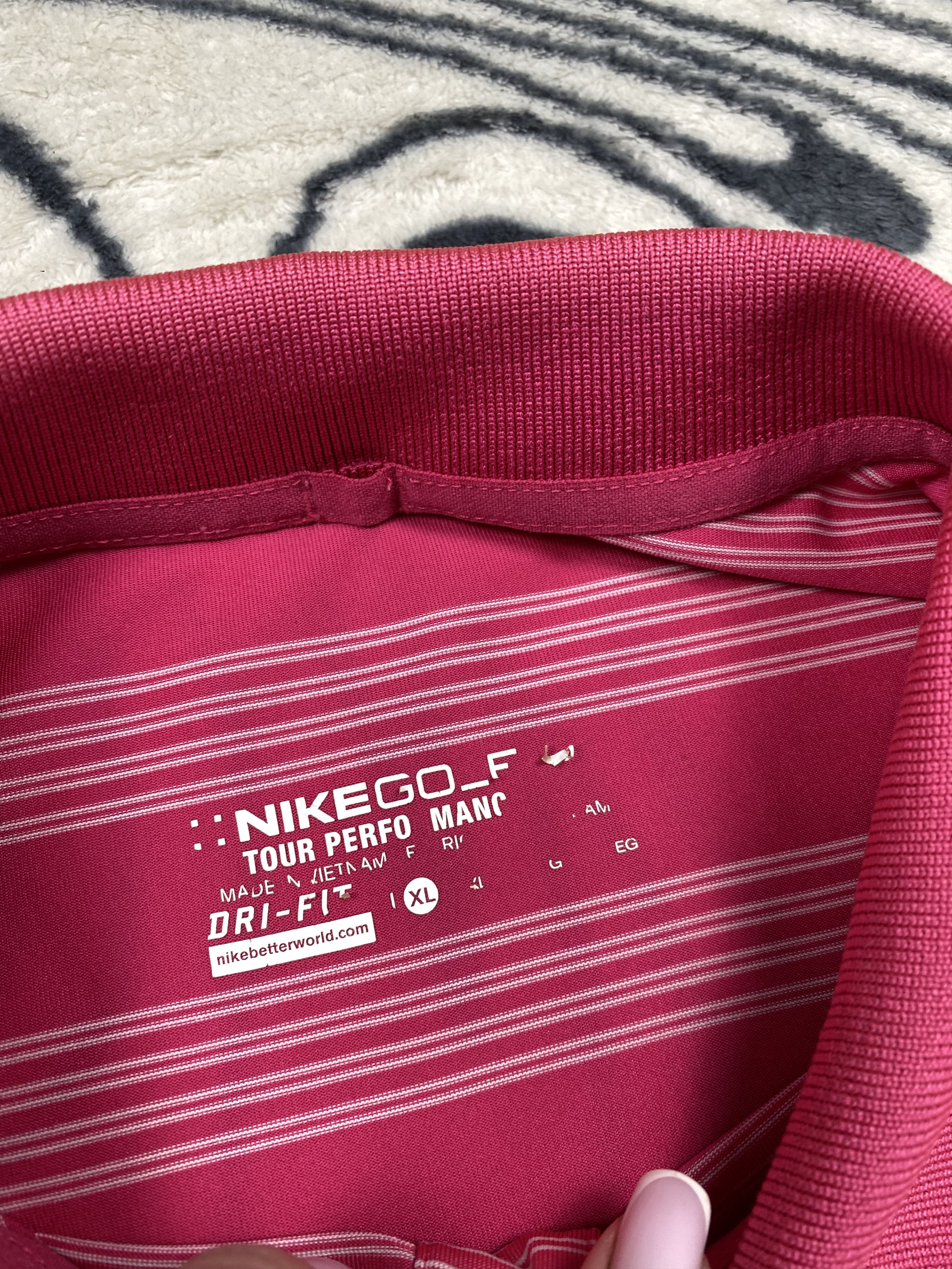 Nike × Vintage Nike Golf Mens Polo Shirt Dri Fit Y2K Size US XL / EU 56 / 4 - 5 Thumbnail