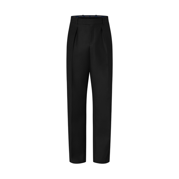Louis Vuitton LV Music Line Tuxedo Pants, Black, 42