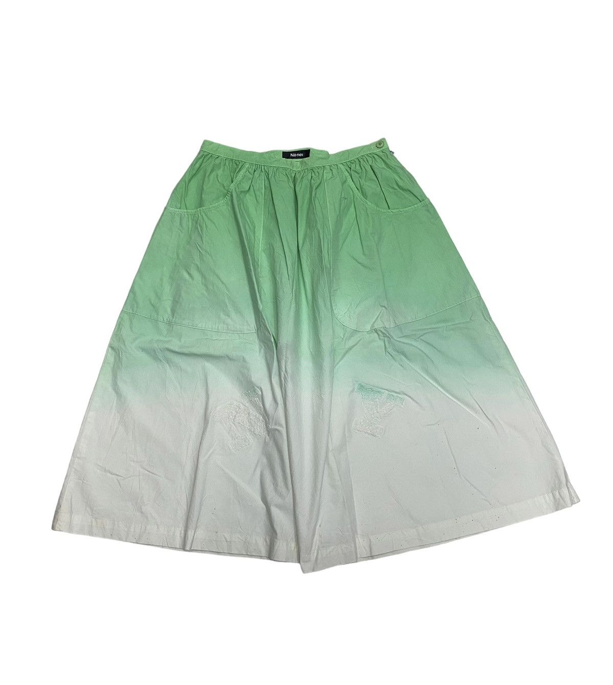 Issey Miyake 🔥ISSEY MIYAKE NE-NET TWO TONE COLOURS MIDI SKIRTS Size 28" / US 6 / IT 42 - 1 Thumbnail