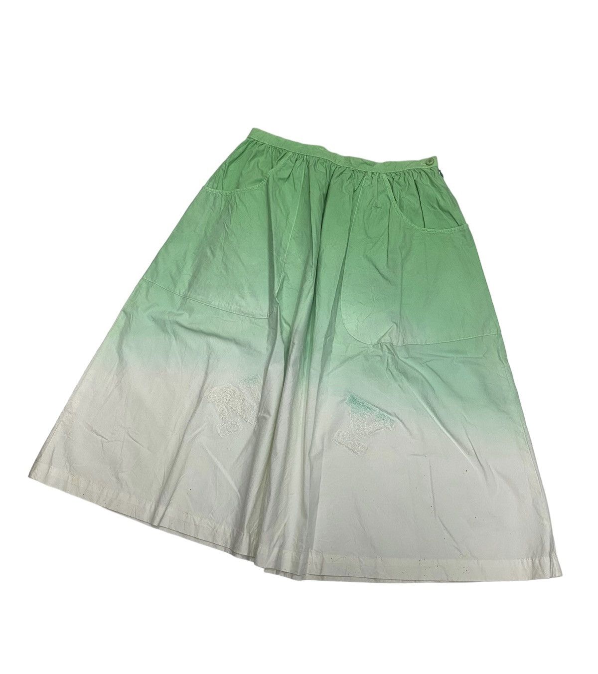 Issey Miyake 🔥ISSEY MIYAKE NE-NET TWO TONE COLOURS MIDI SKIRTS Size 28" / US 6 / IT 42 - 6 Thumbnail