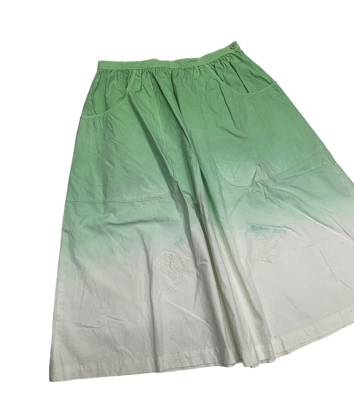 Issey Miyake 🔥ISSEY MIYAKE NE-NET TWO TONE COLOURS MIDI SKIRTS Size 28" / US 6 / IT 42 - 4 Thumbnail