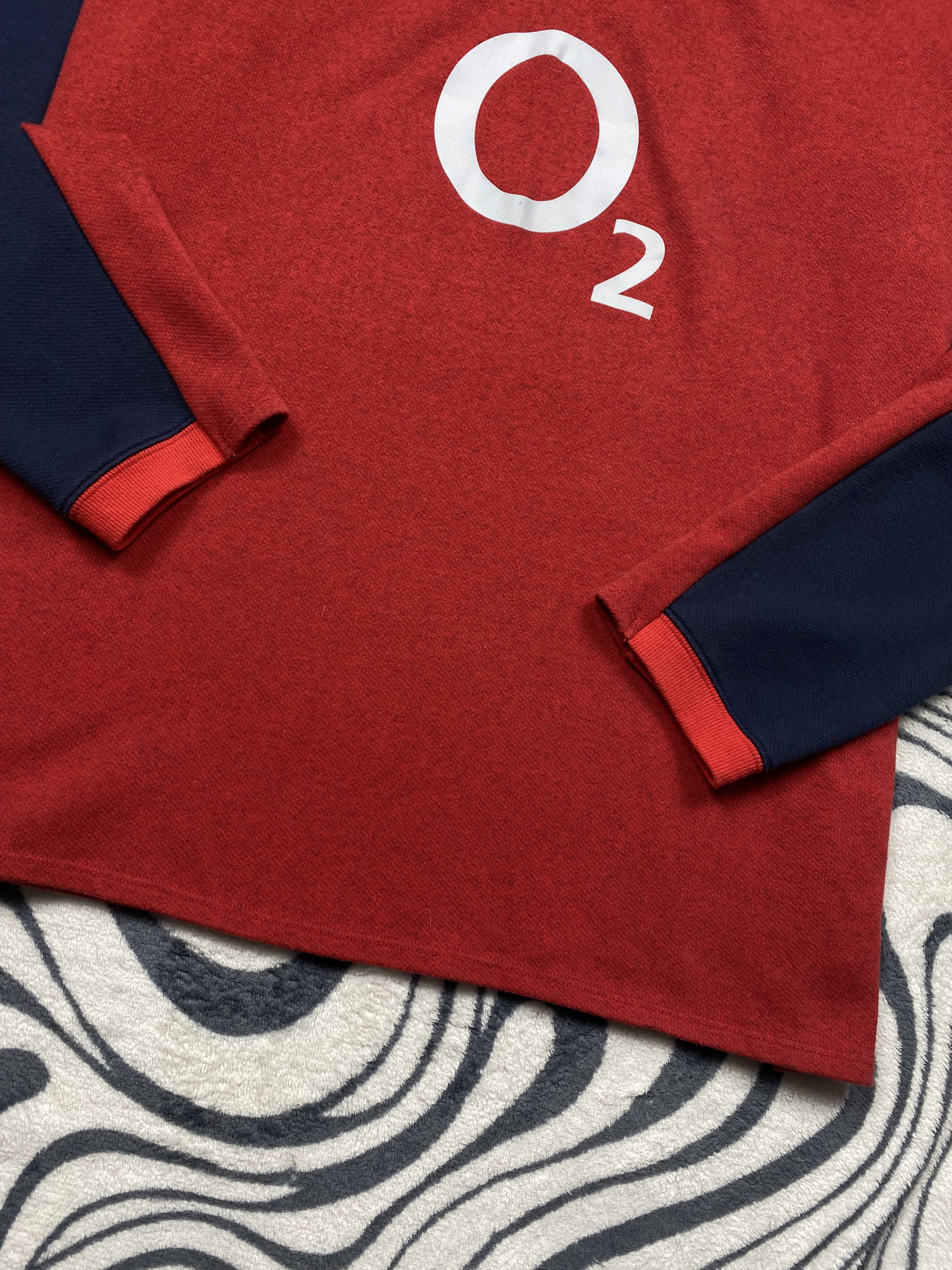 Canterbury of New Zealand Canterbury O2 Mens Rugby Long Sleeve Polo Shirt Size US XL / EU 56 / 4 - 6 Thumbnail