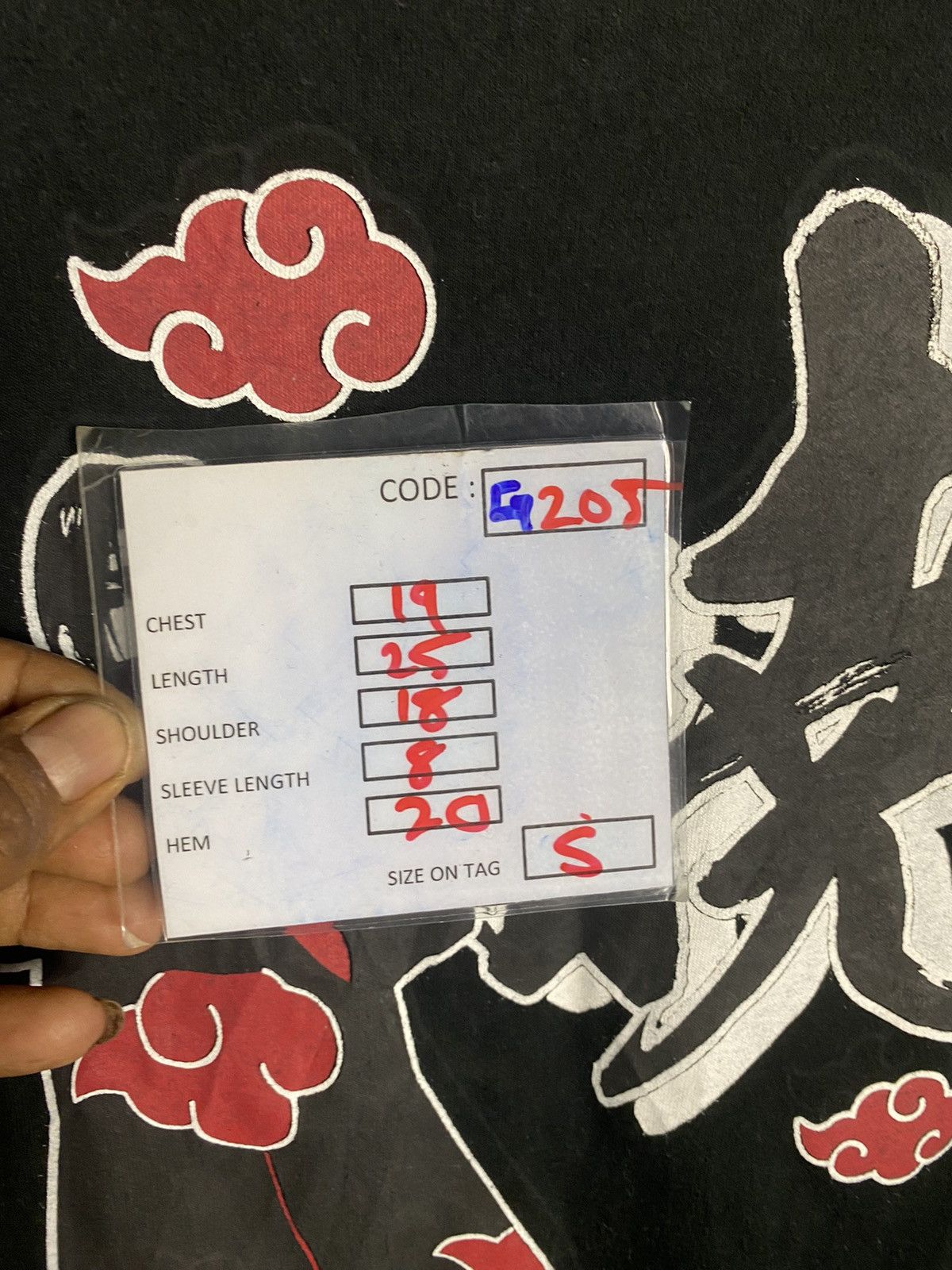 Japanese Brand × Vintage Vintage Naruto shipudden kakashi shirt Size US S / EU 44-46 / 1 - 9 Thumbnail