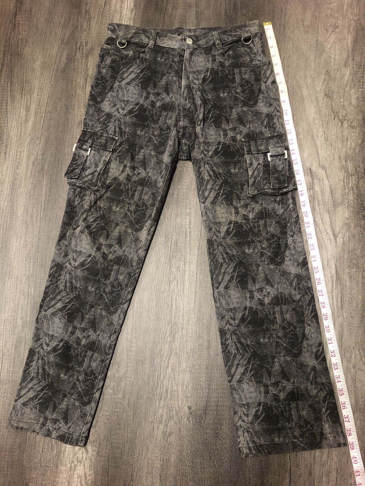 Designer × Japanese Brand Vintage Slash Number Casual Outdoor Cargo Pants Size US 30 / EU 46 - 1 Thumbnail