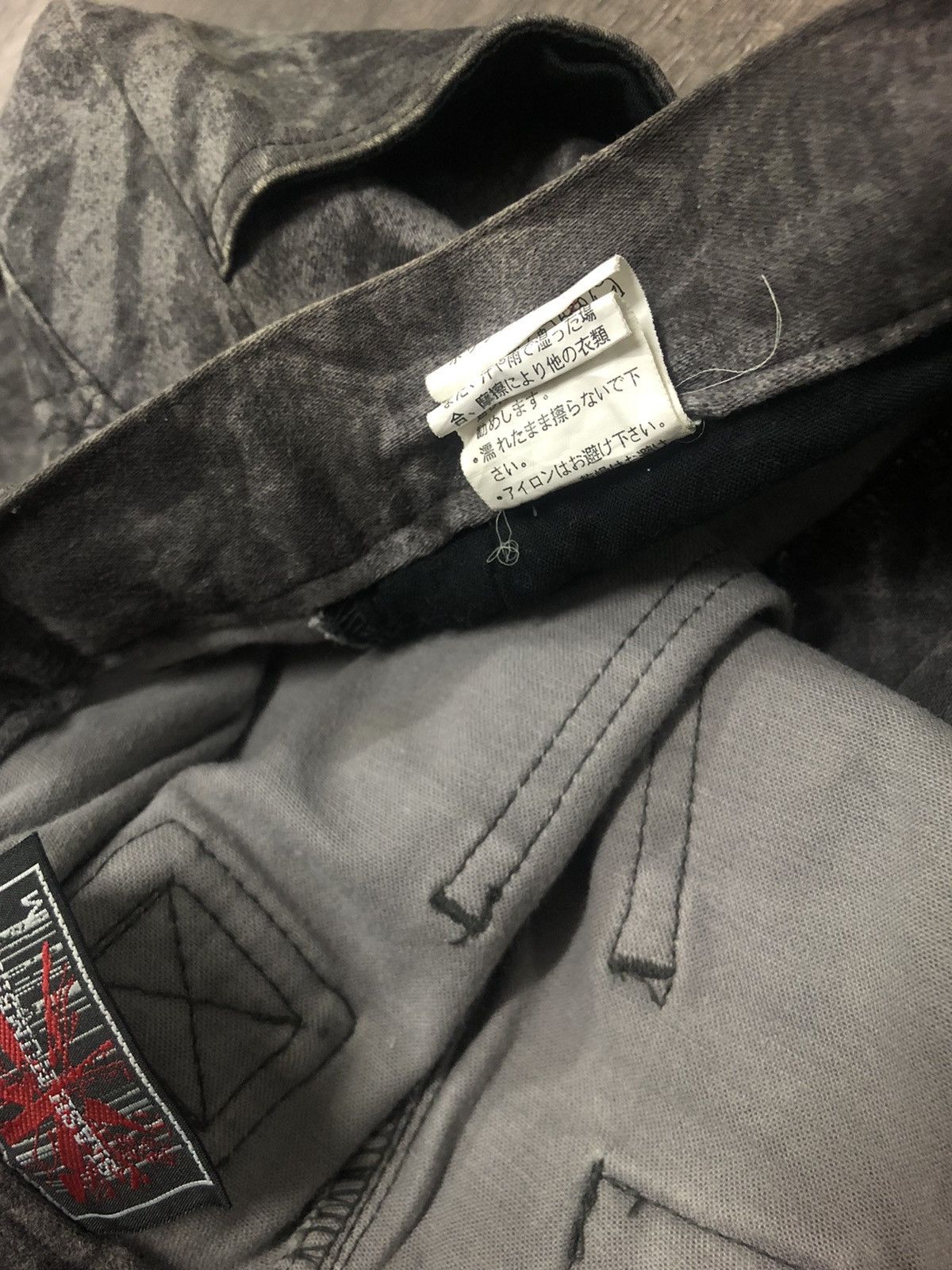 Designer × Japanese Brand Vintage Slash Number Casual Outdoor Cargo Pants Size US 30 / EU 46 - 16 Thumbnail