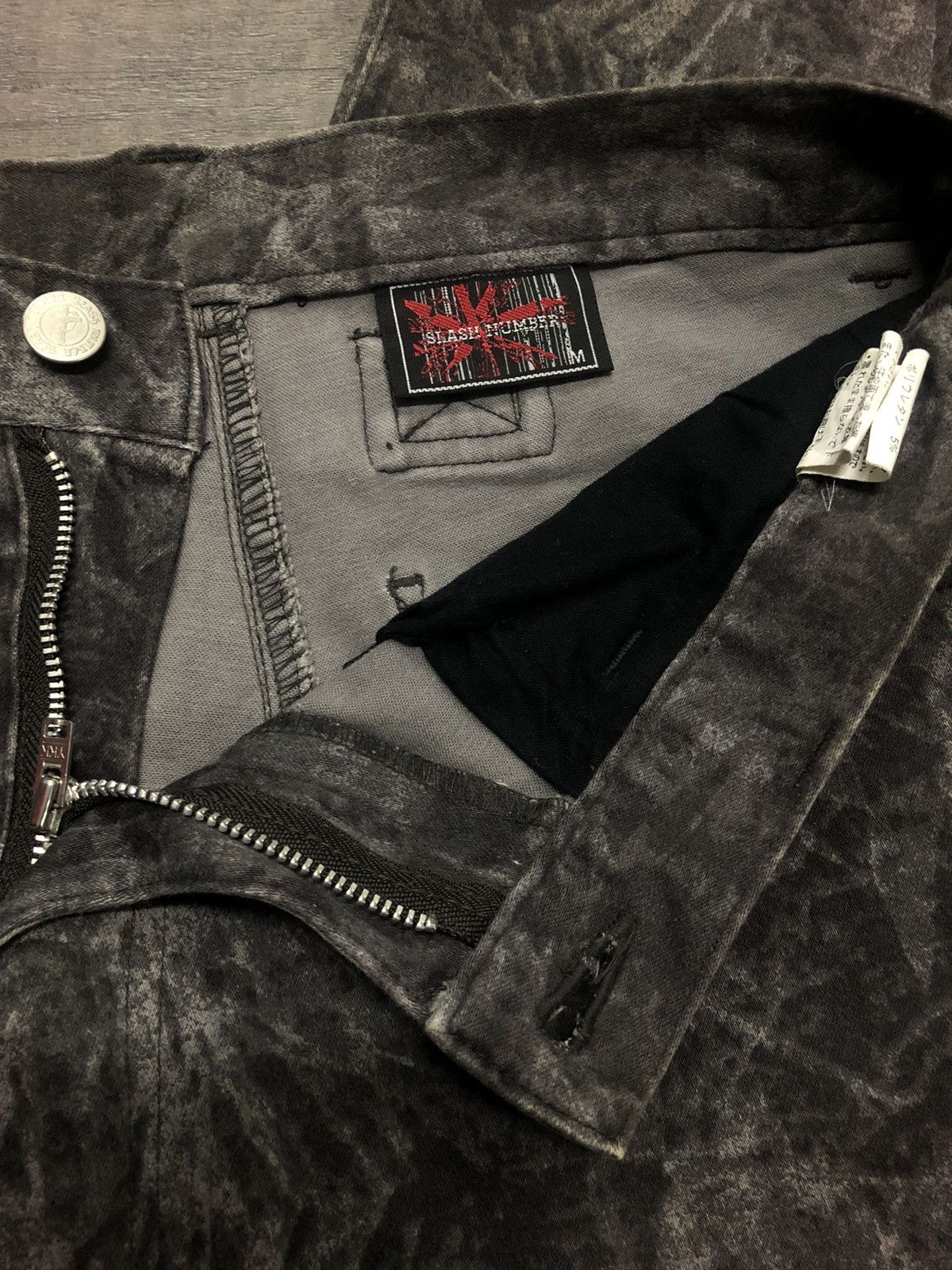 Designer × Japanese Brand Vintage Slash Number Casual Outdoor Cargo Pants Size US 30 / EU 46 - 17 Thumbnail