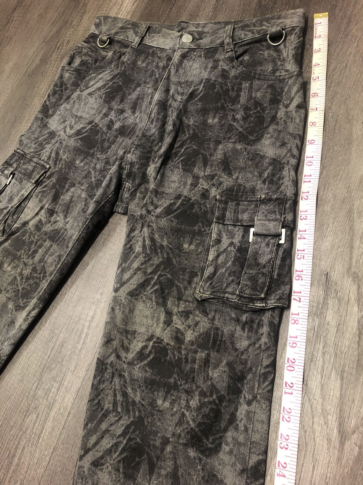 Designer × Japanese Brand Vintage Slash Number Casual Outdoor Cargo Pants Size US 30 / EU 46 - 2 Thumbnail