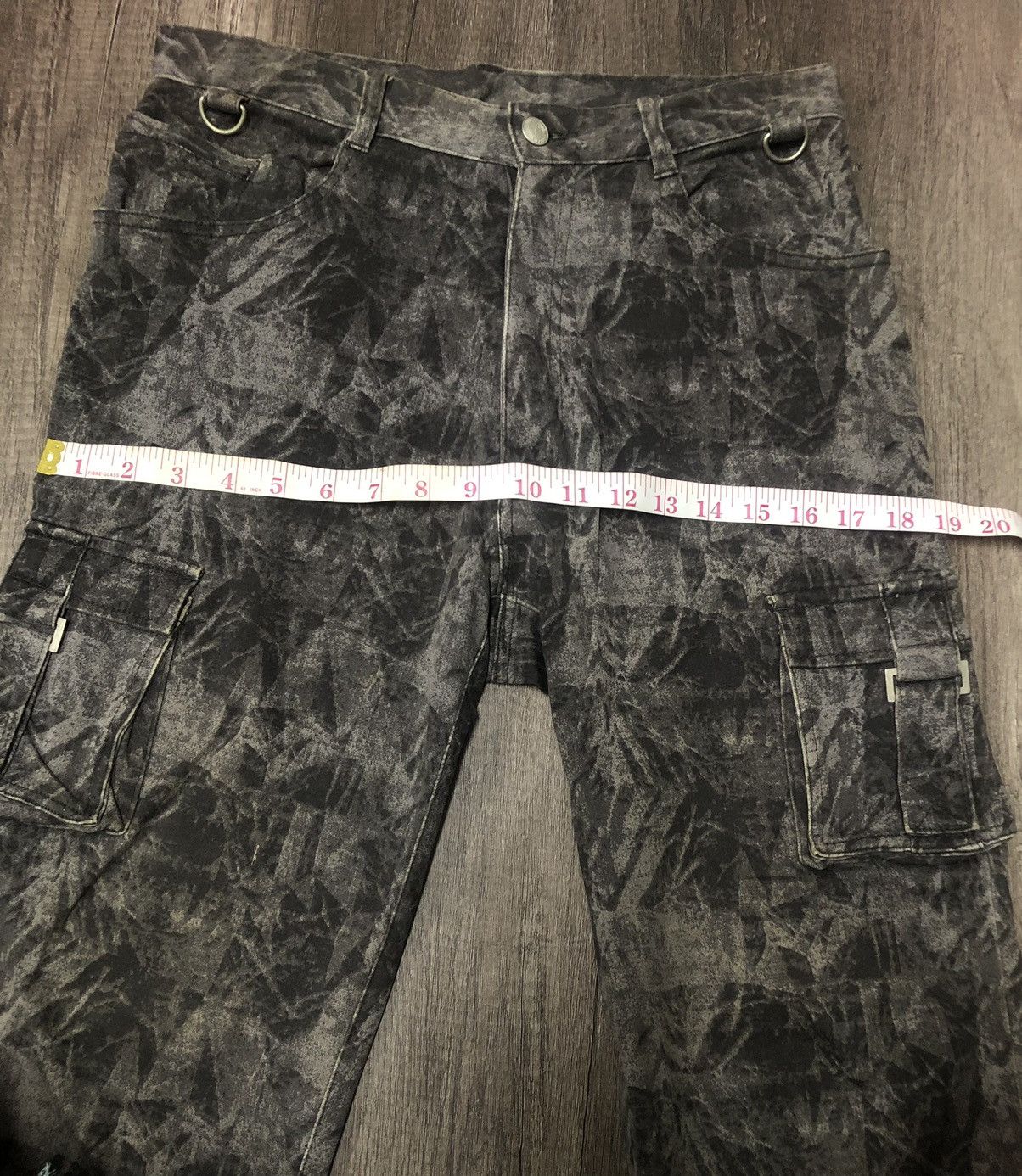 Designer × Japanese Brand Vintage Slash Number Casual Outdoor Cargo Pants Size US 30 / EU 46 - 4 Thumbnail