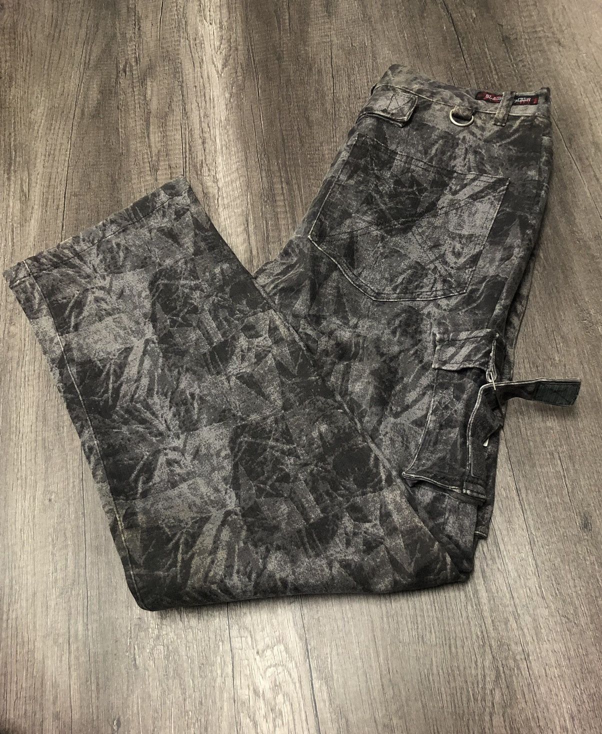 Designer × Japanese Brand Vintage Slash Number Casual Outdoor Cargo Pants Size US 30 / EU 46 - 19 Thumbnail