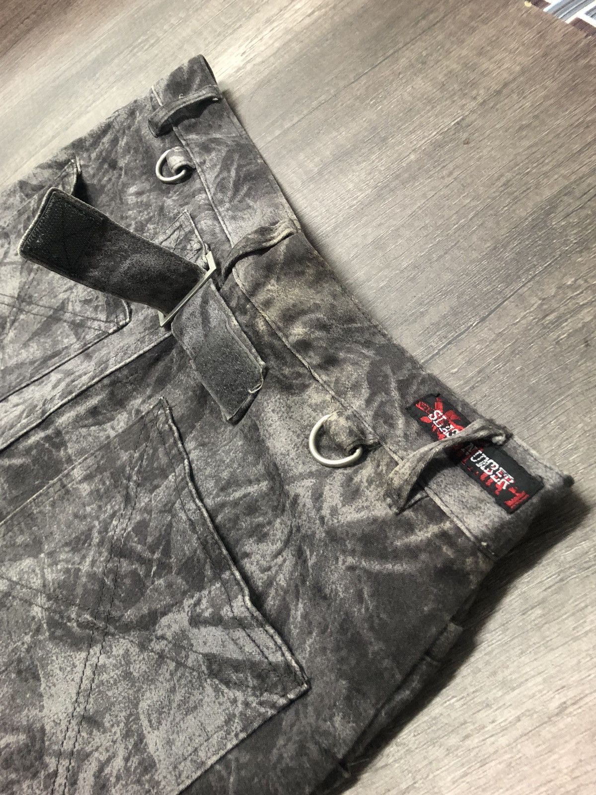 Designer × Japanese Brand Vintage Slash Number Casual Outdoor Cargo Pants Size US 30 / EU 46 - 11 Thumbnail