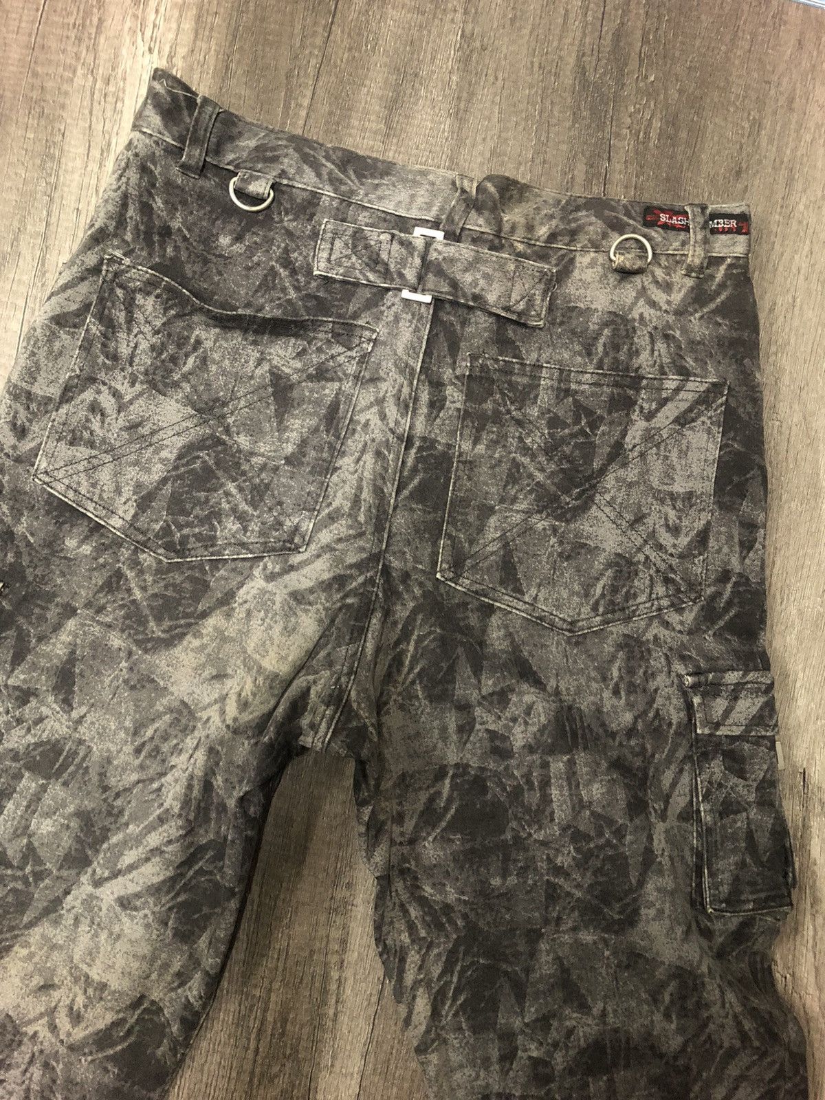 Designer × Japanese Brand Vintage Slash Number Casual Outdoor Cargo Pants Size US 30 / EU 46 - 10 Thumbnail