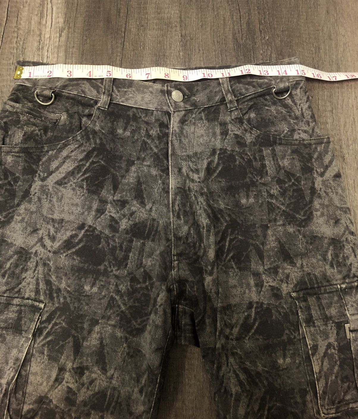 Designer × Japanese Brand Vintage Slash Number Casual Outdoor Cargo Pants Size US 30 / EU 46 - 5 Thumbnail